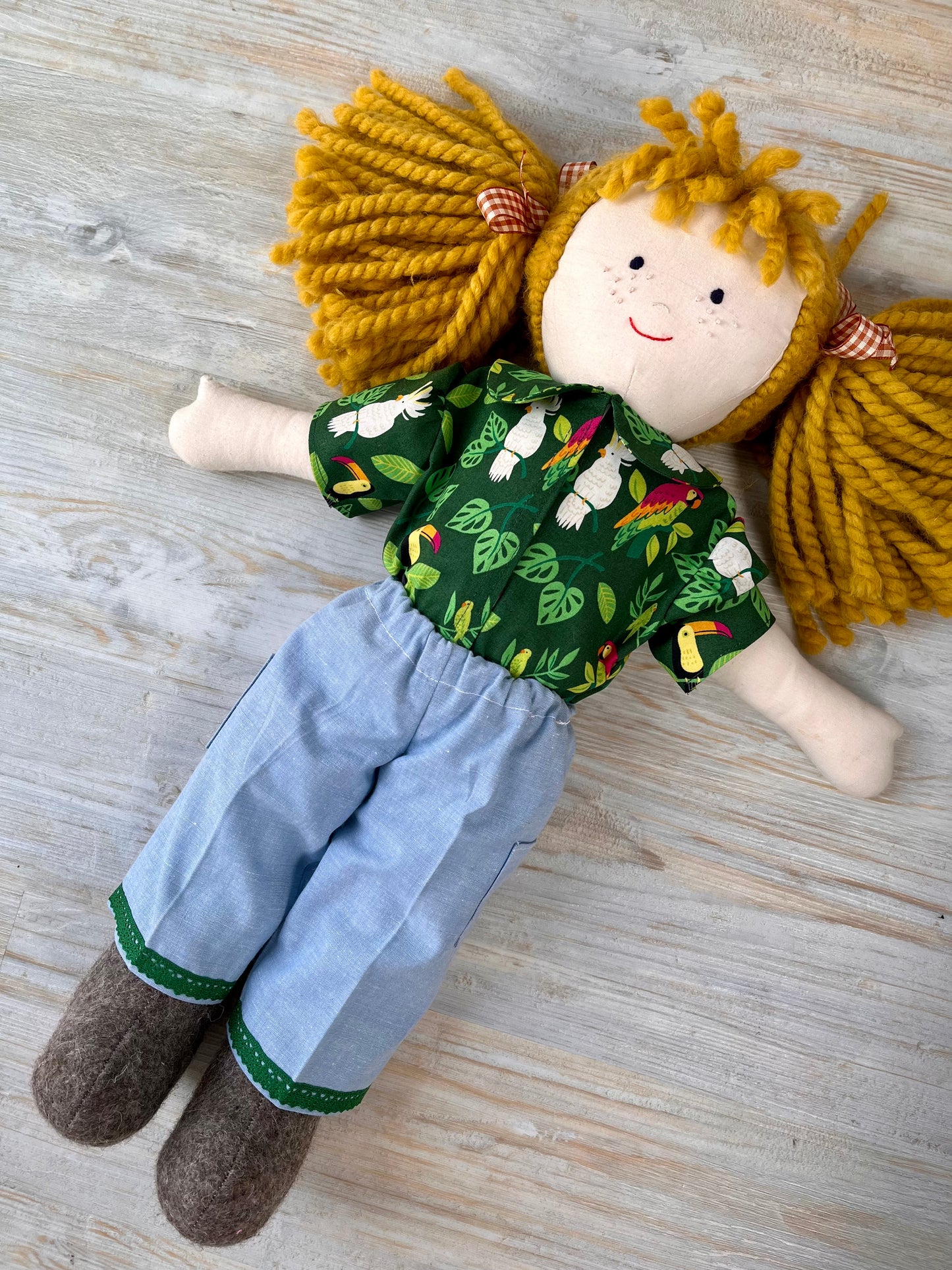 Doll Trousers & Blouse