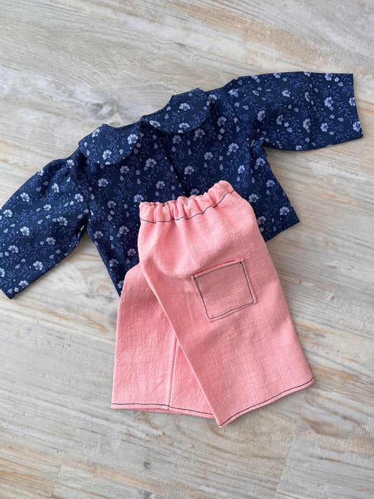 Doll Clothes Doll Trousers & Blouse