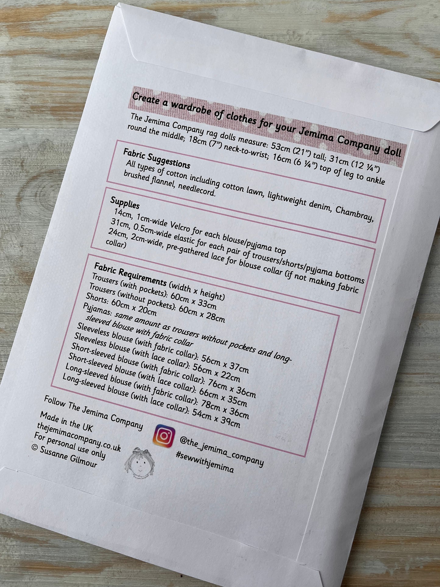 Sewing Pattern Pack 1