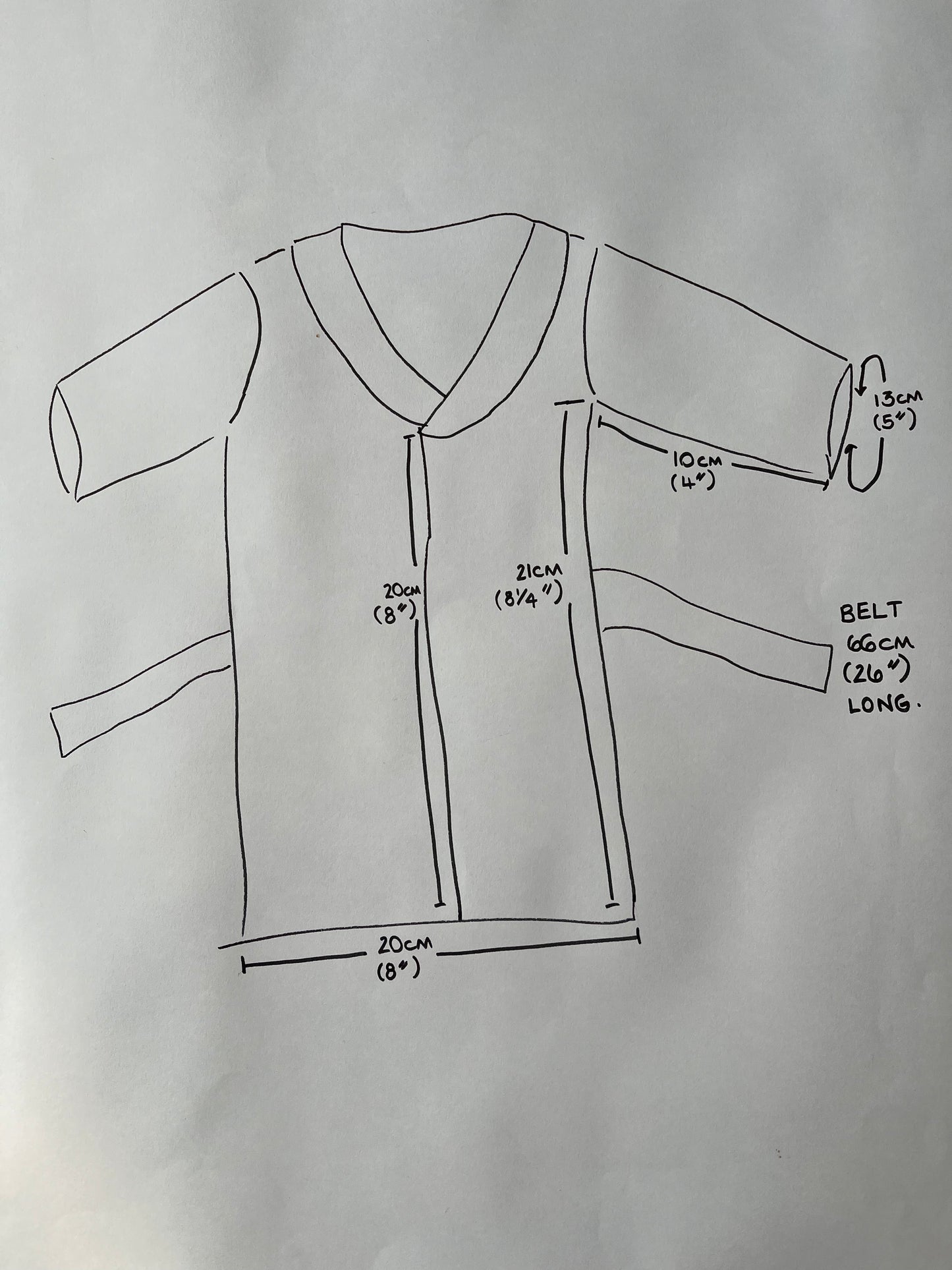 Doll Dressing Gown