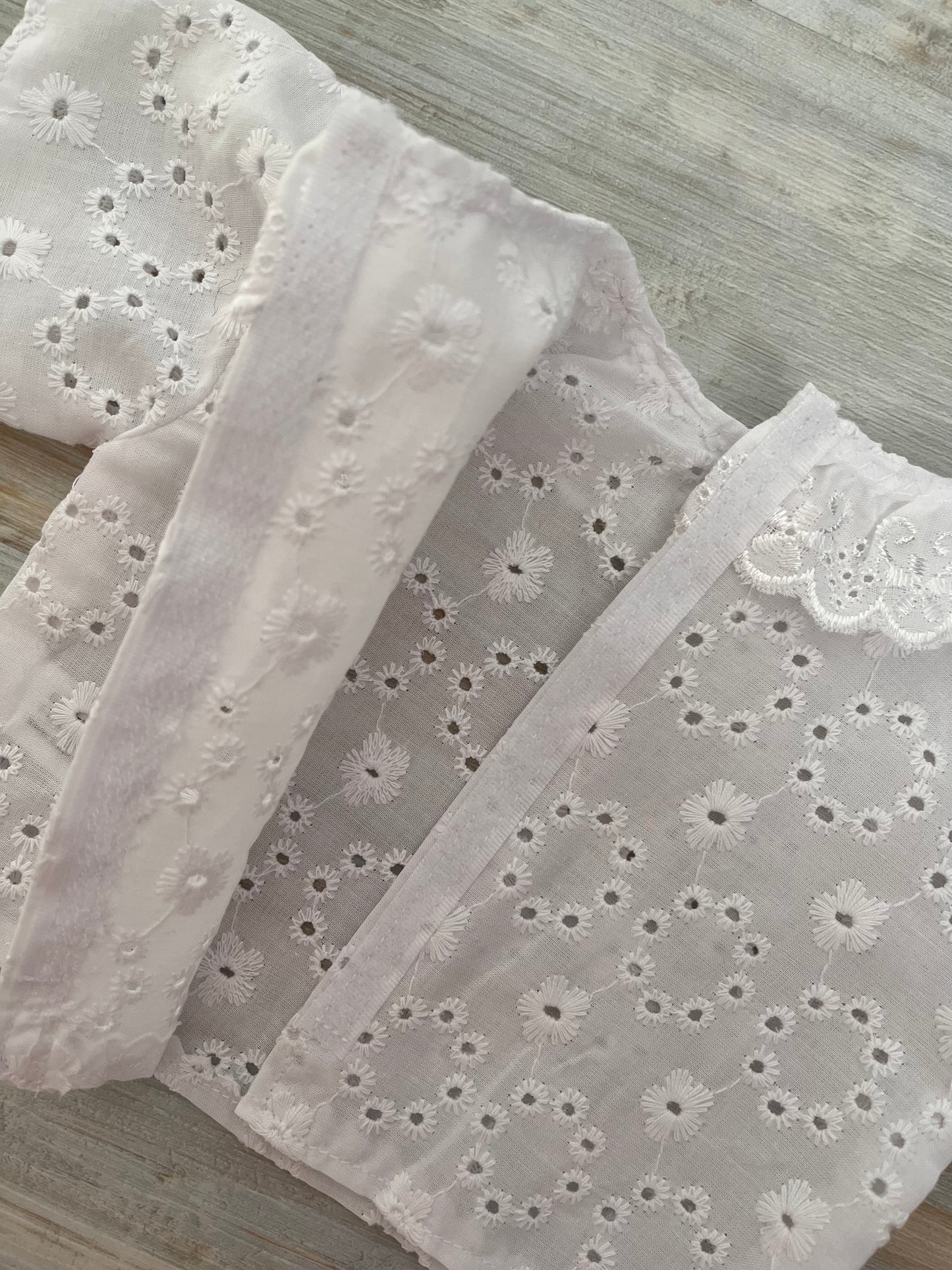 Doll Clothes, Dolls Dungarees and Blouse Set