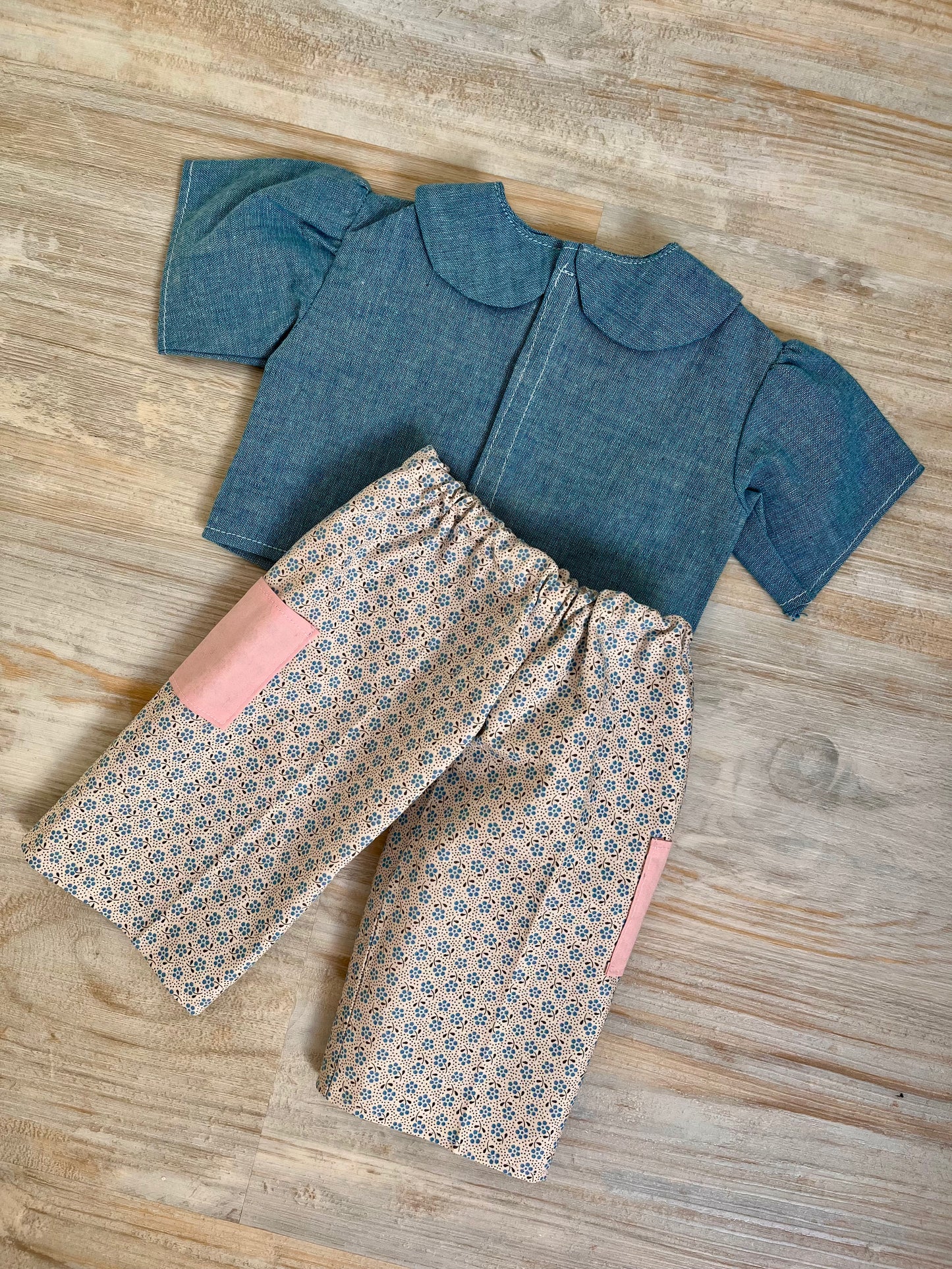 Dolls Clothes Trousers and Blouse