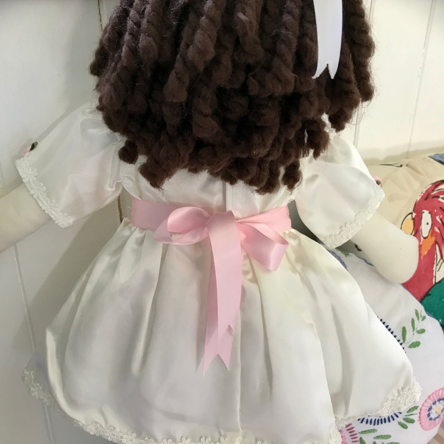 Doll Clothes Party Dress, Flower Girl, Wedding Dress