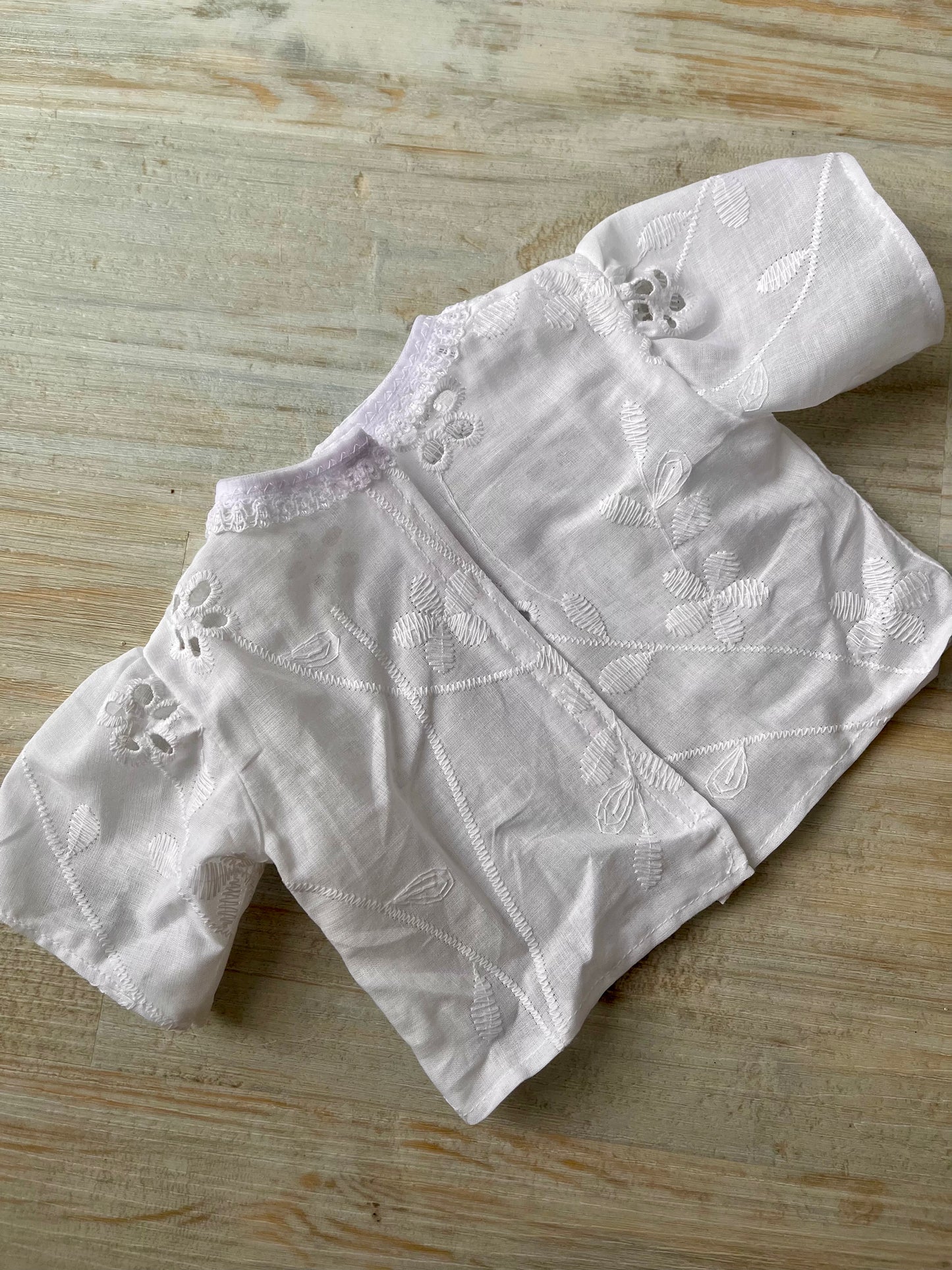 Doll Clothes, Dolls Dungarees and Blouse Set