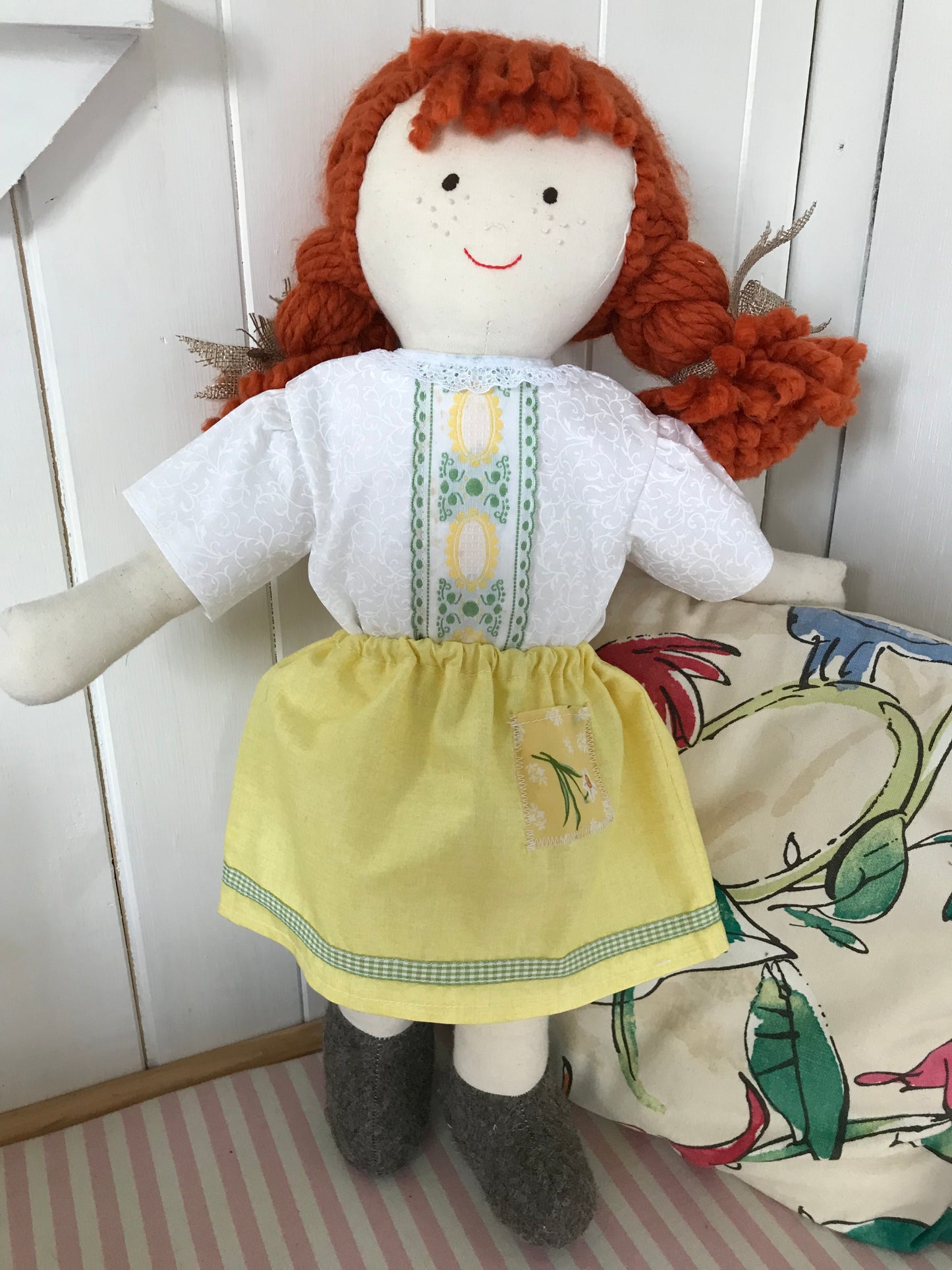 Dolls Clothes Skirt and Blouse Set