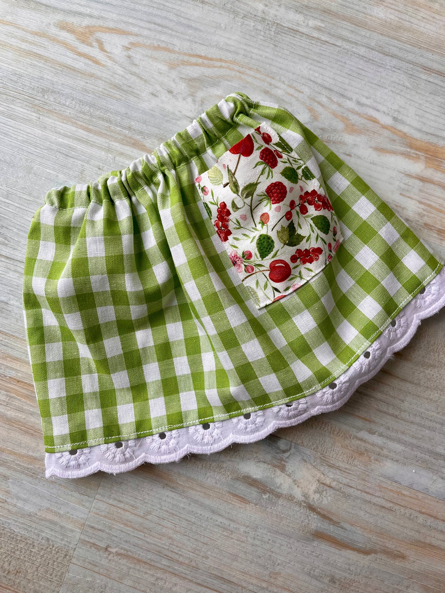 Dolls Clothes Skirt and Blouse Set