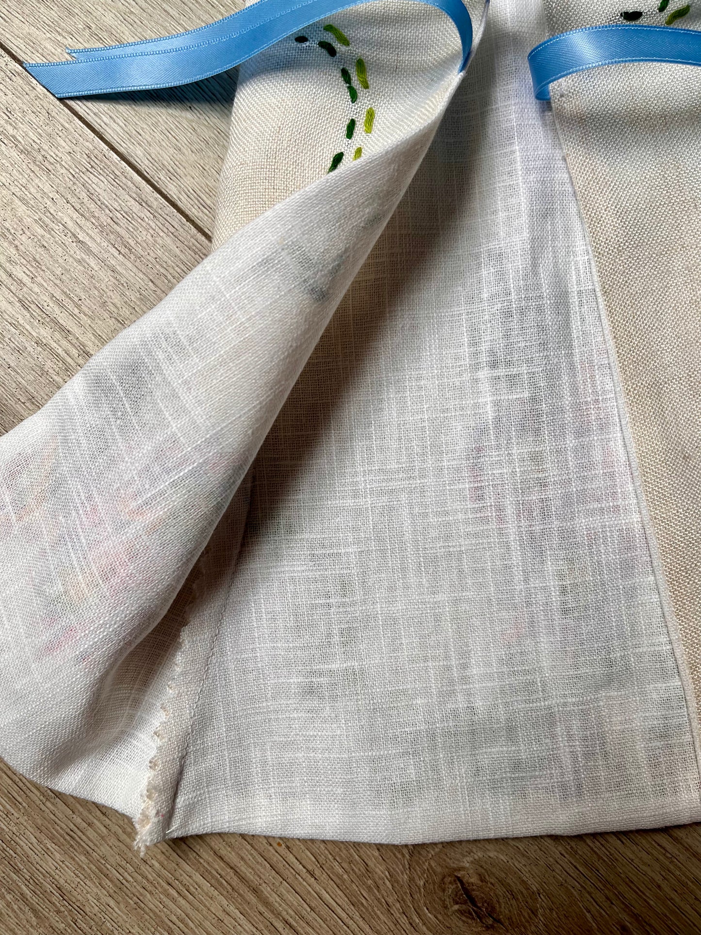 Dolls Pinafore and Blouse Set