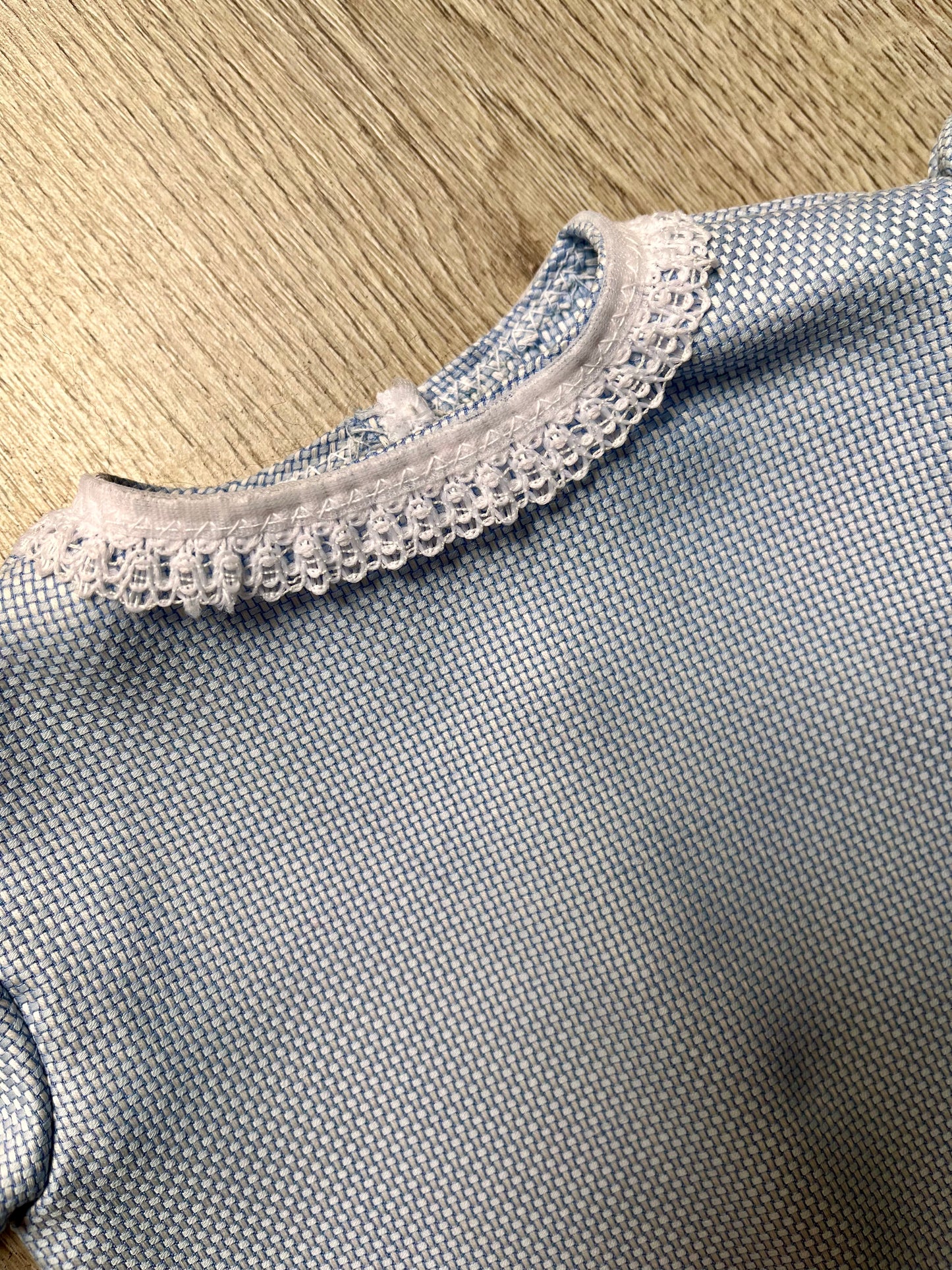 Dolls Pinafore and Blouse Set