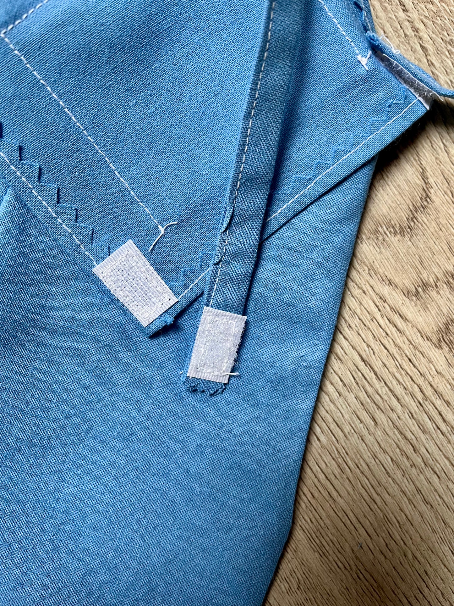 Dolls Dungarees and Blouse Set