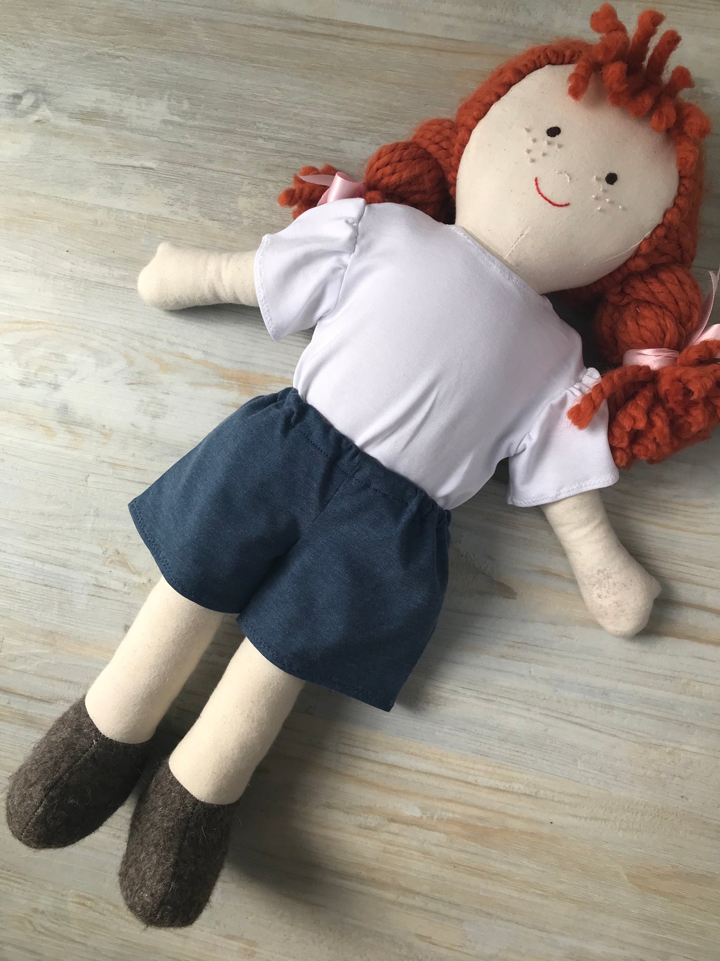 Doll Clothes Doll Shorts and T-shirt