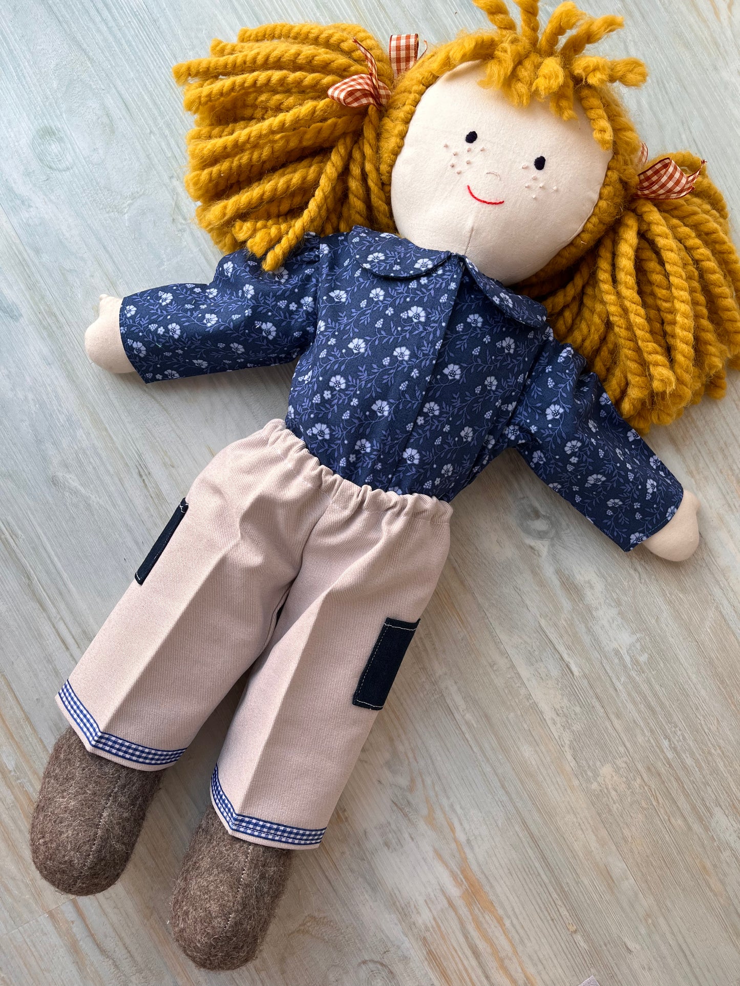 Doll Trousers & Blouse