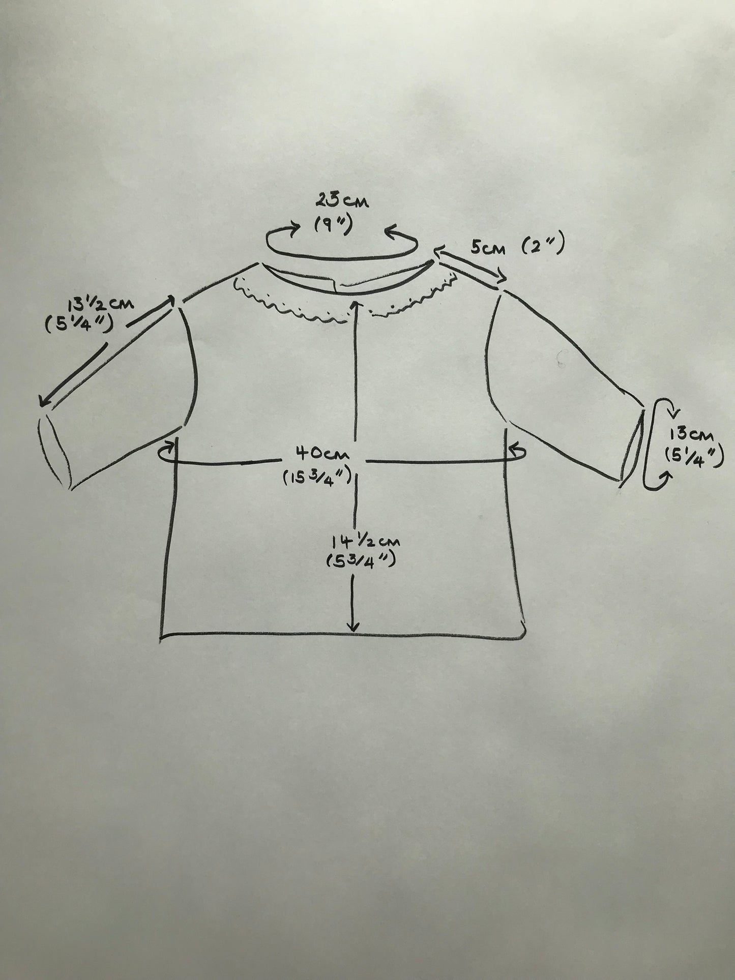 Dolls Clothes Skirt and Blouse Set