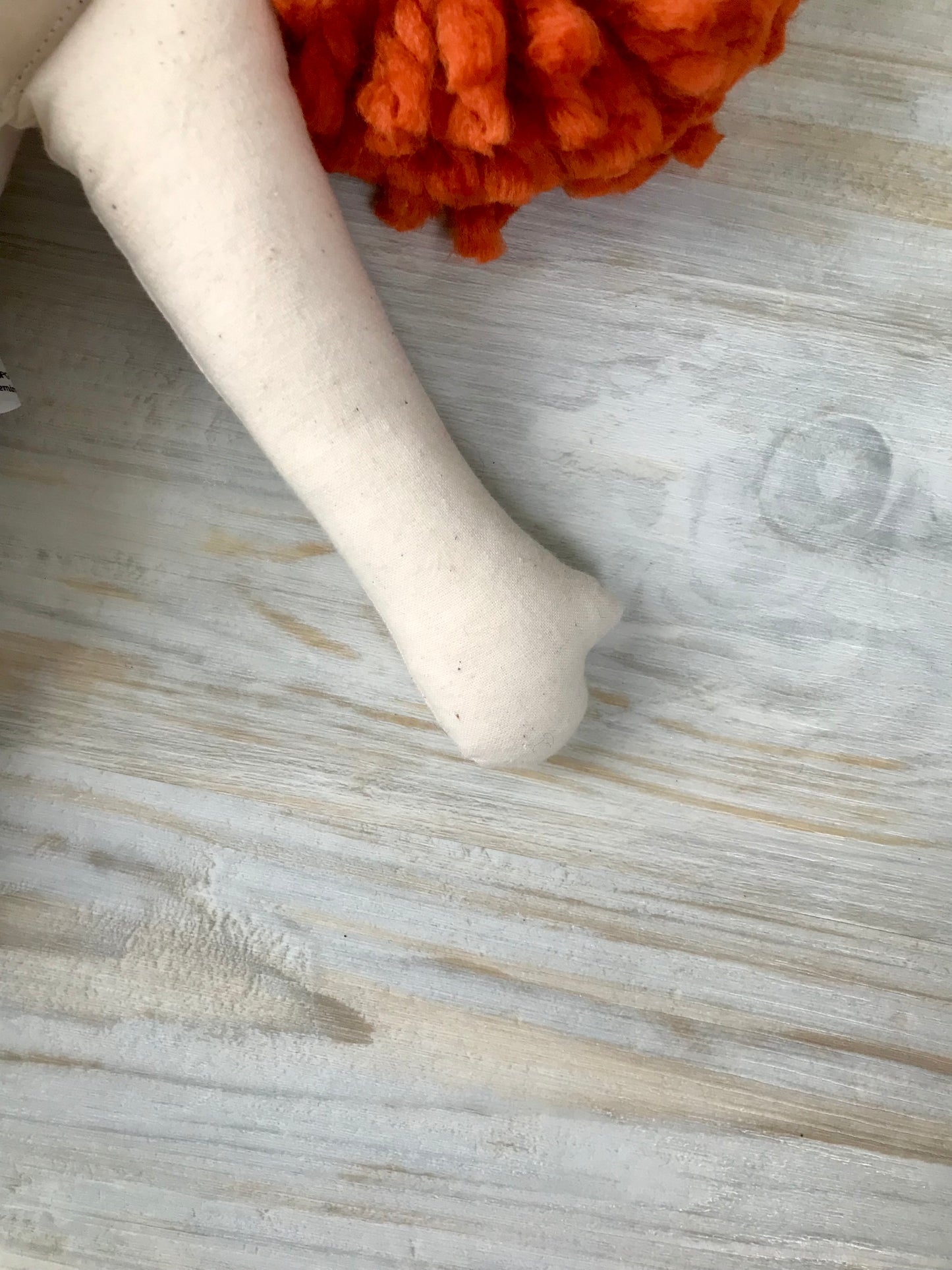 Handmade Rag Doll: Emily, Striped Legs