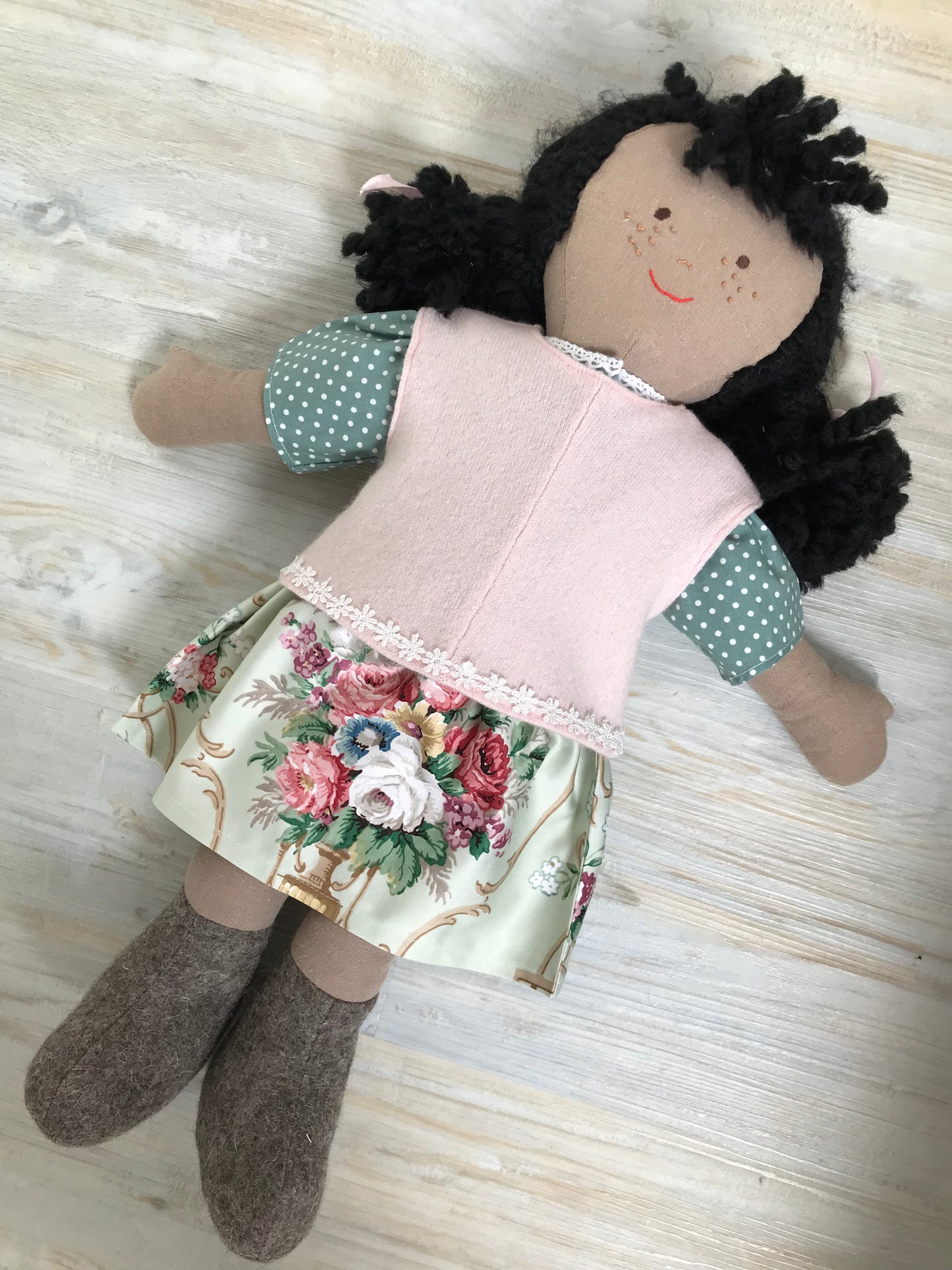 Dolls Clothes, Cashmere Sleeveless Pullover