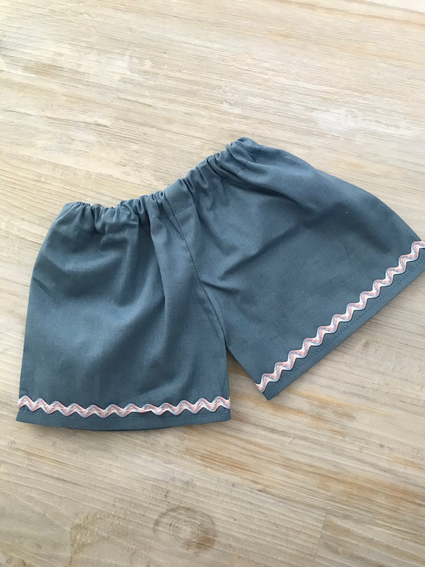 Doll Clothes, Doll Shorts & Blouse Set