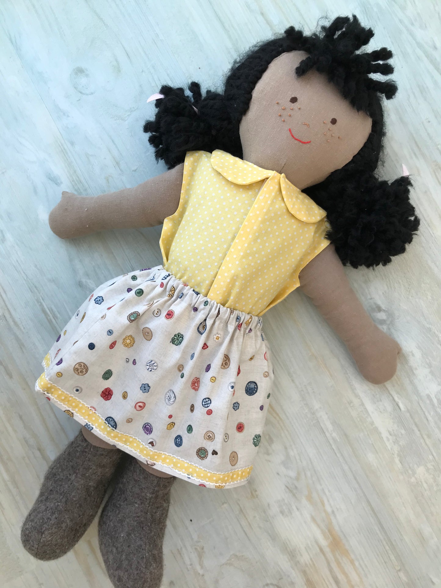 Dolls Clothes Skirt and Blouse Set