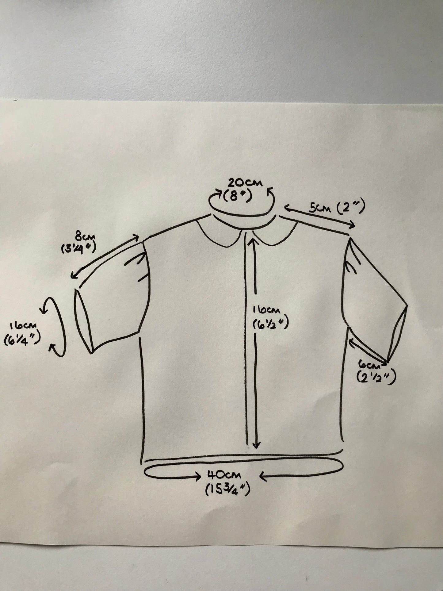 Doll Clothes Doll Shorts and T-shirt