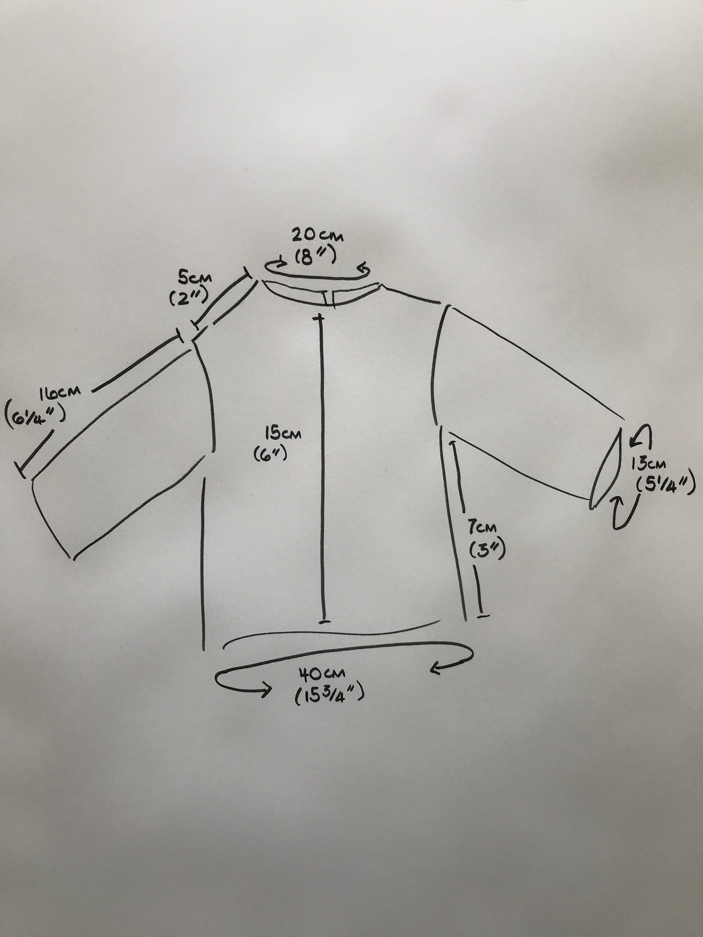 Doll Clothes Skirt and Jumper