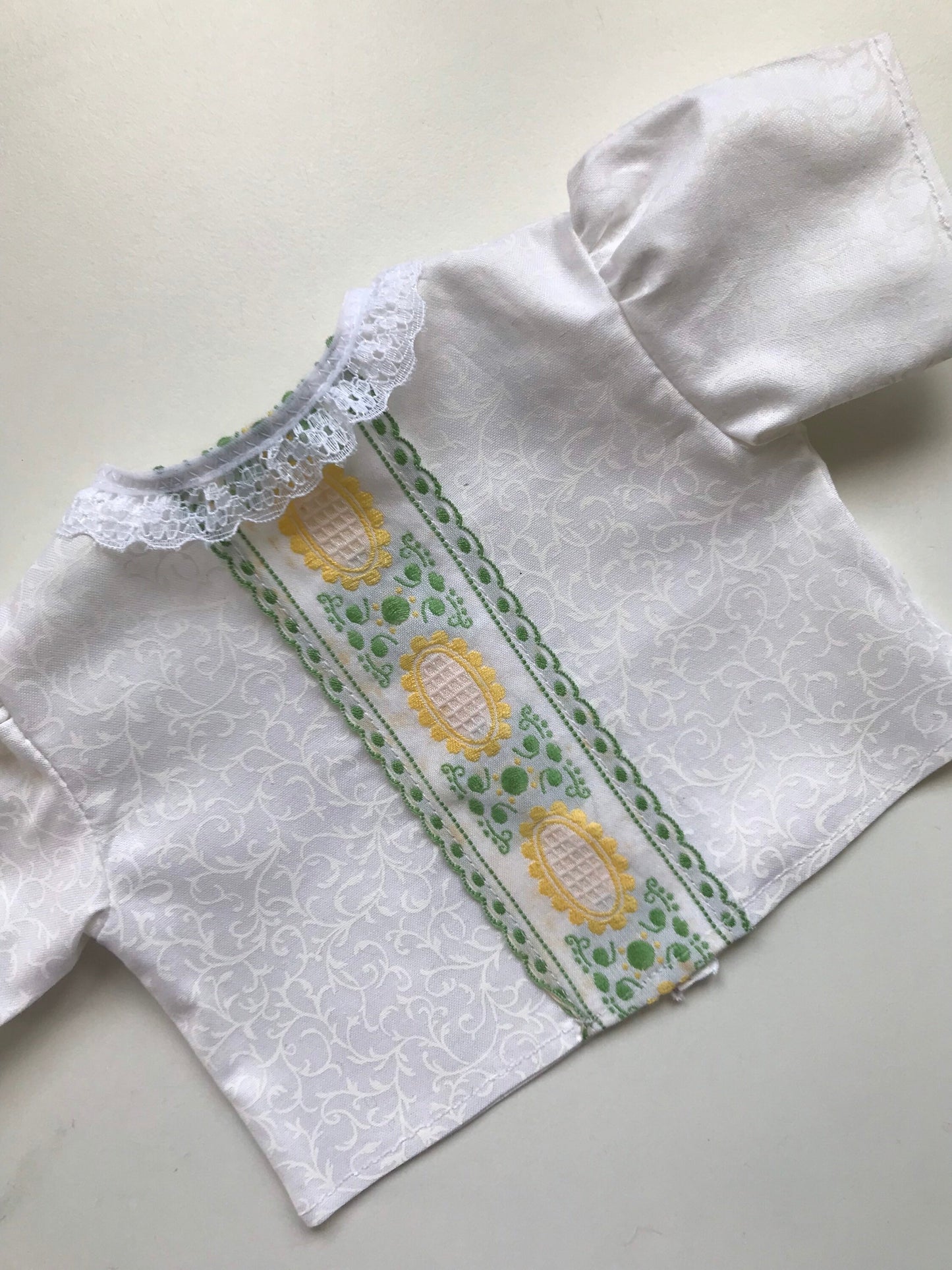 Dolls Clothes Skirt and Blouse Set