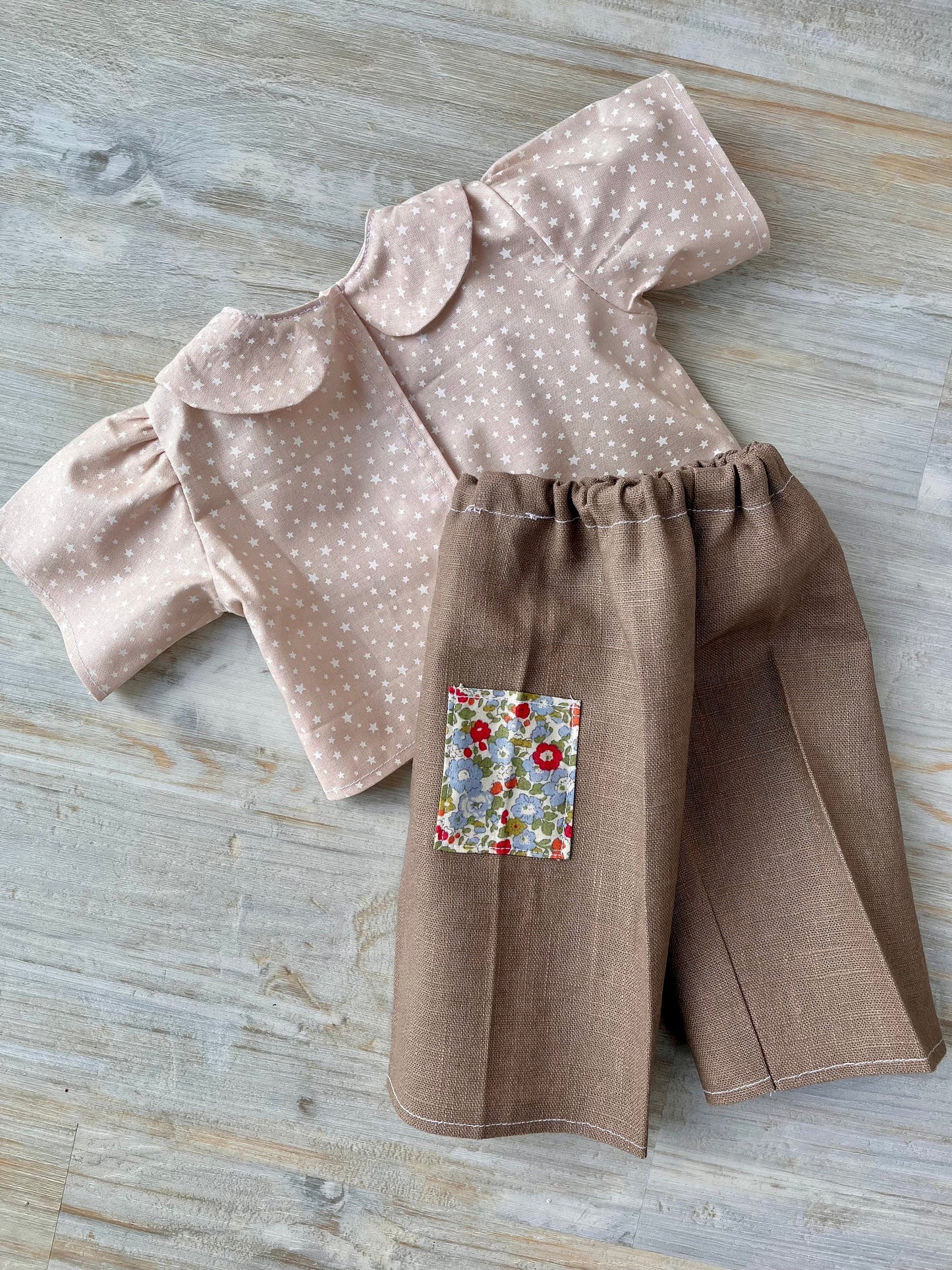 Doll Clothes Doll Trousers & Blouse