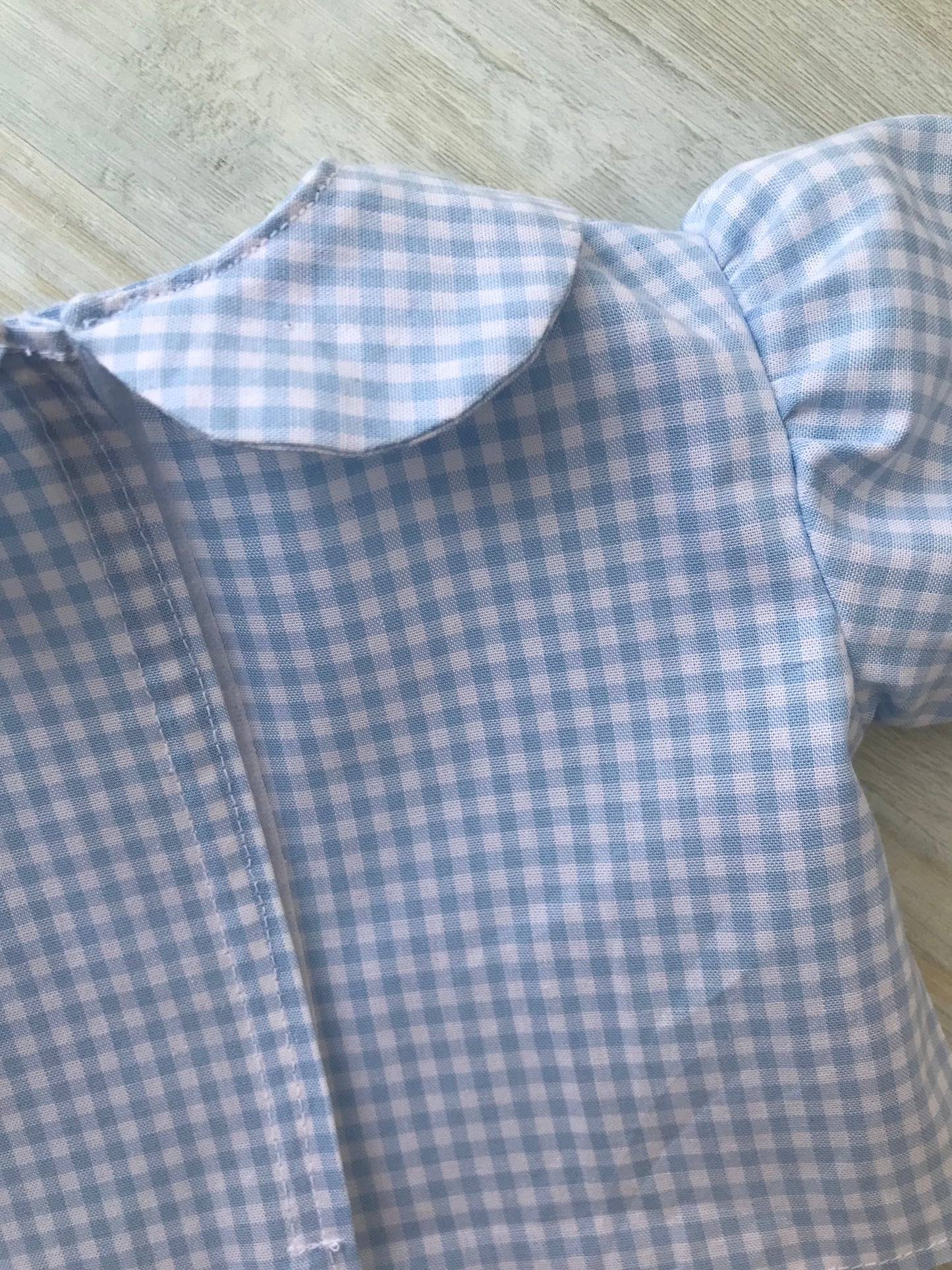 Dolls Dungarees and Blouse Set