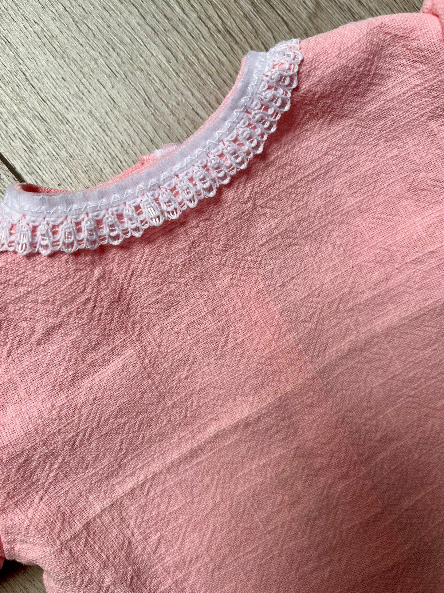 Dolls Bibbed Skirt and Blouse Set