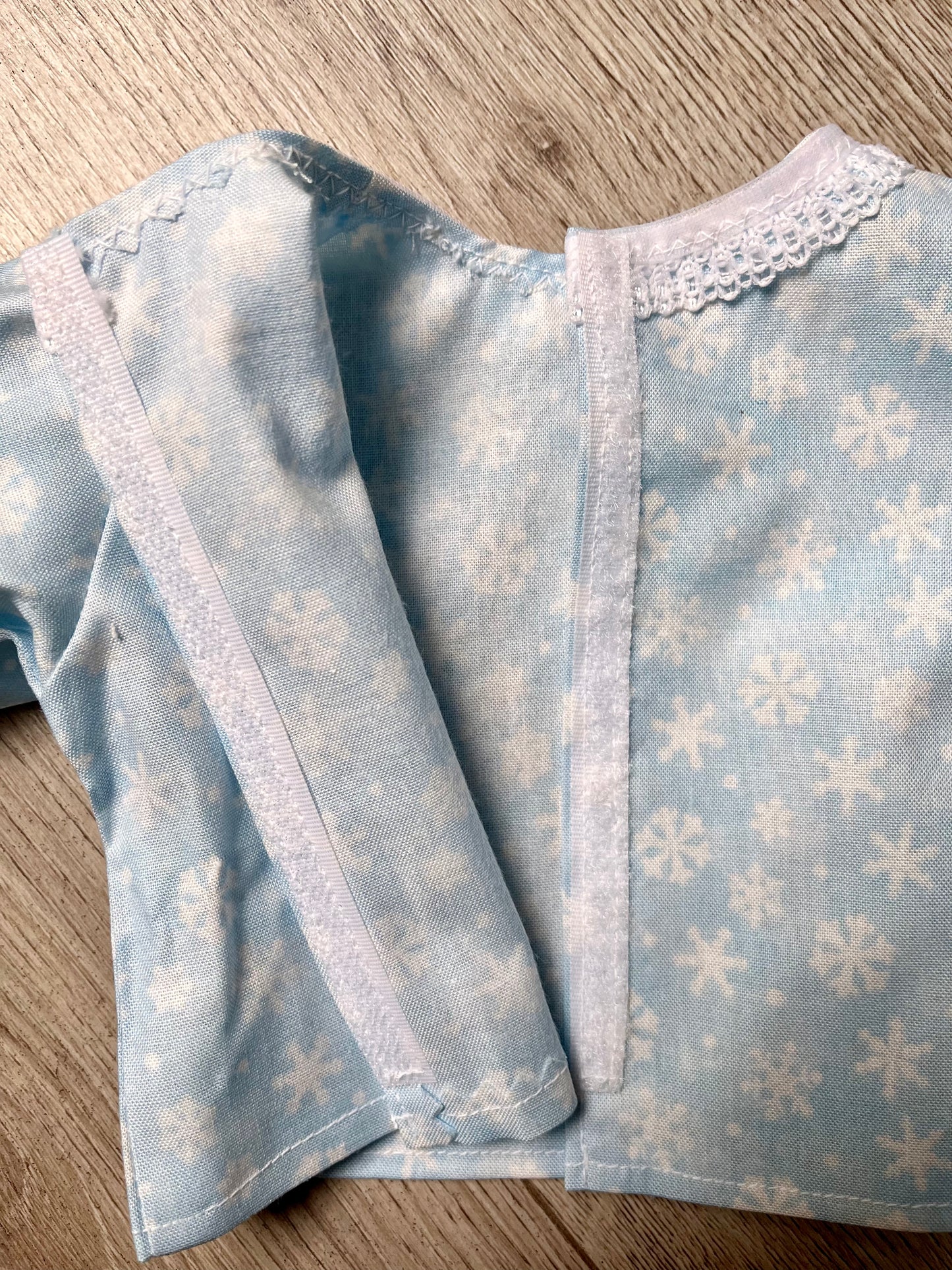 Dolls Dungarees and Blouse Set