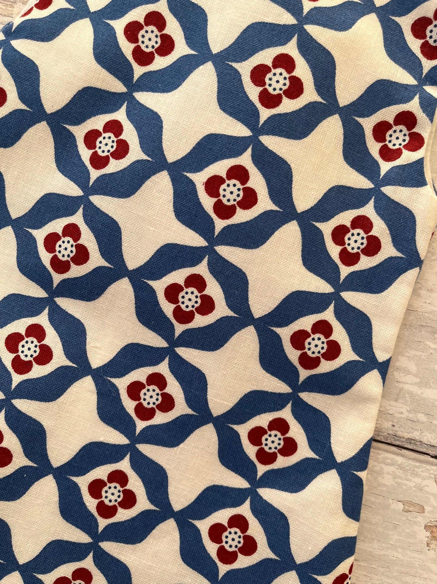 Dolls Pinafore and Blouse Set