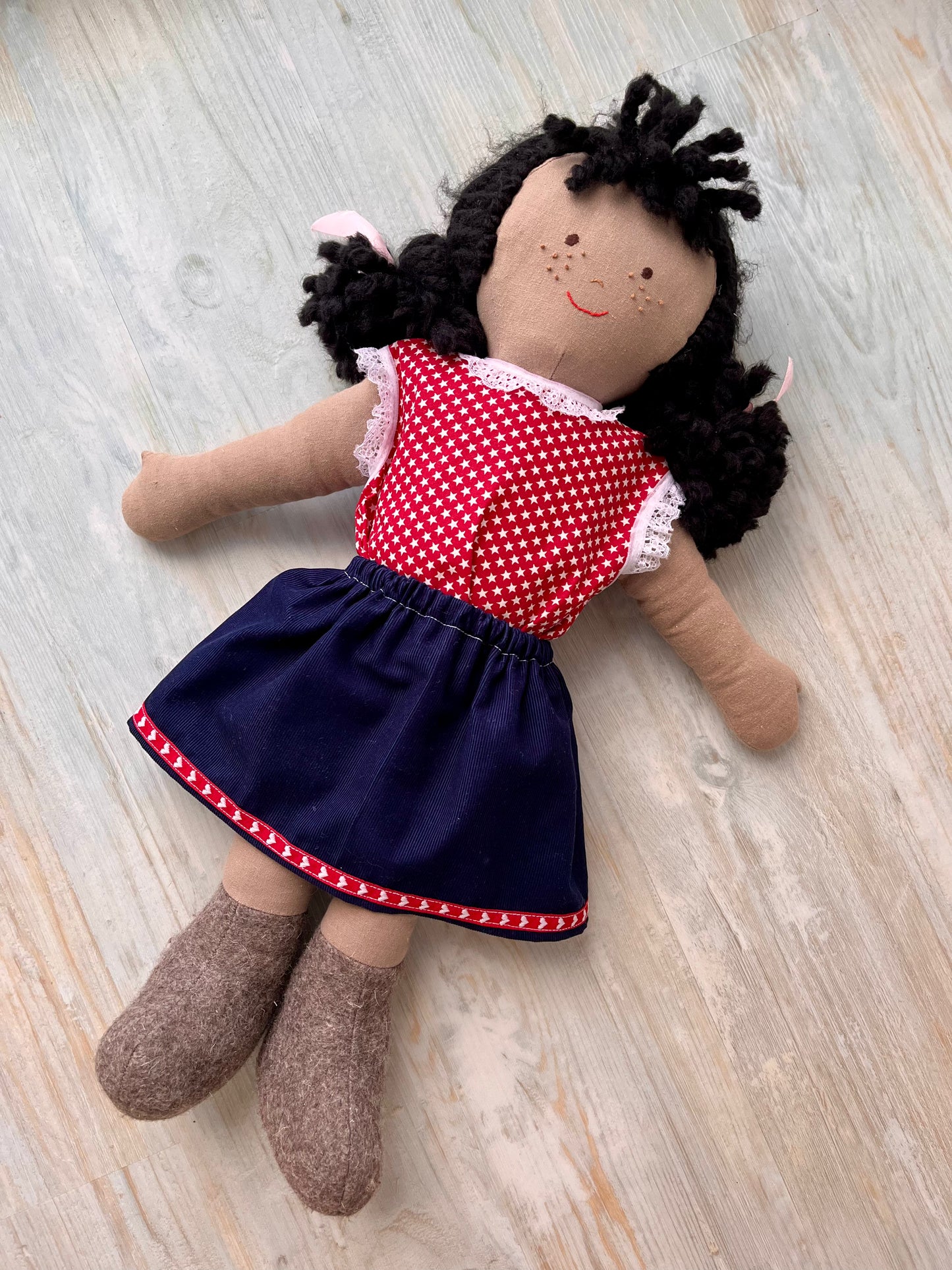 Dolls Skirt and Blouse Set