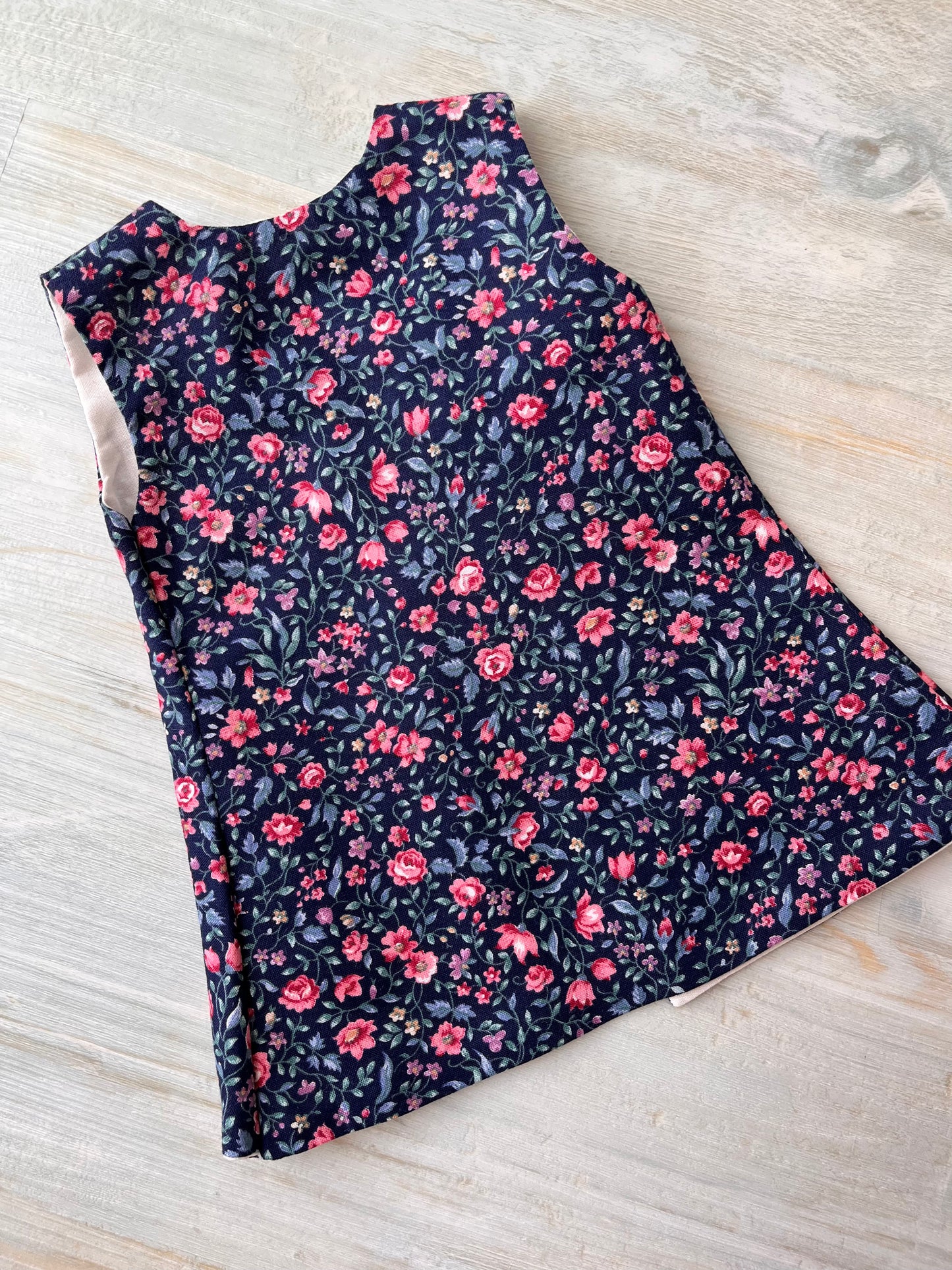 Dolls Pinafore and Blouse Set