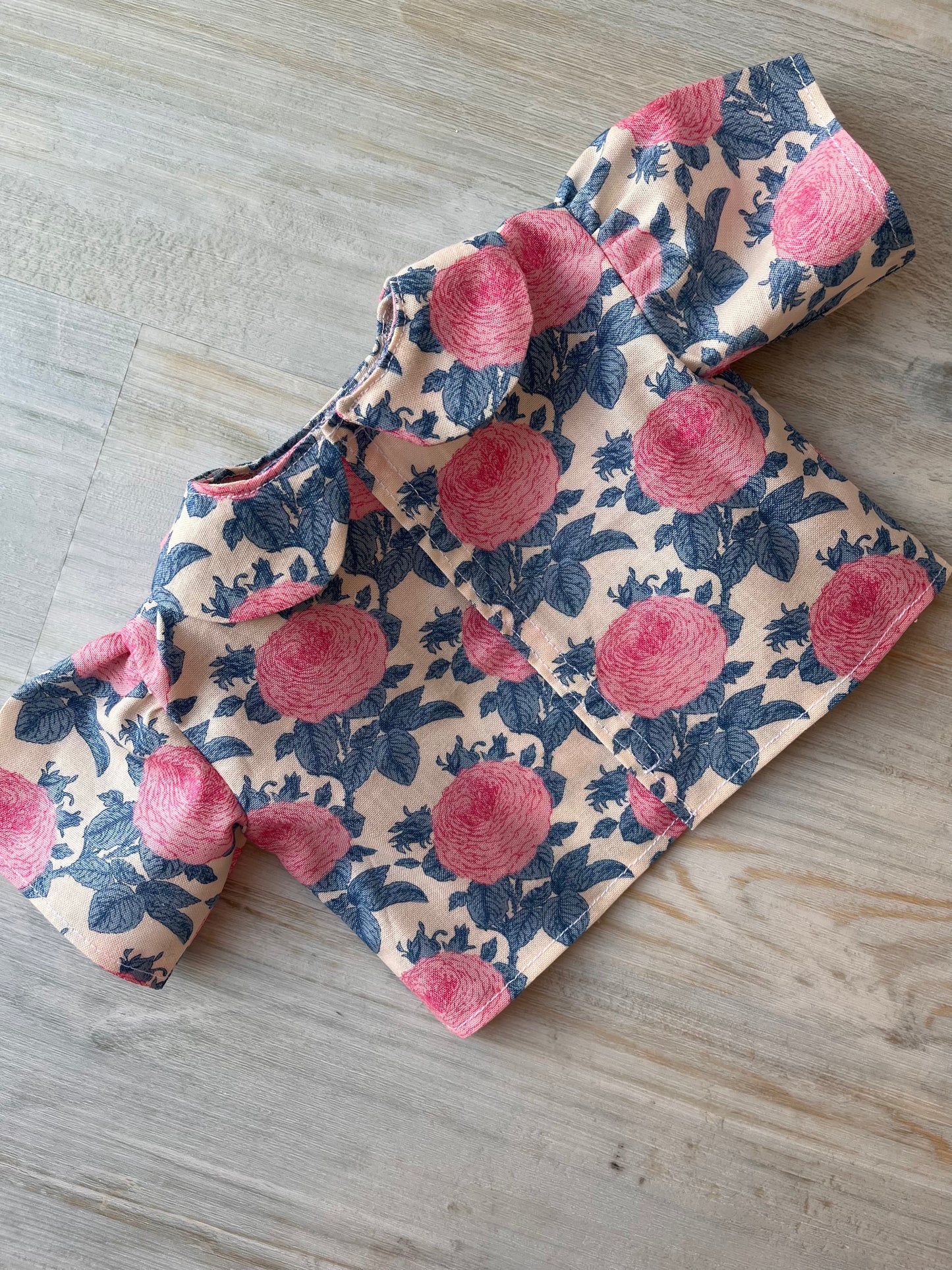 Dolls Blouse, Pinafore, and Skirt Set