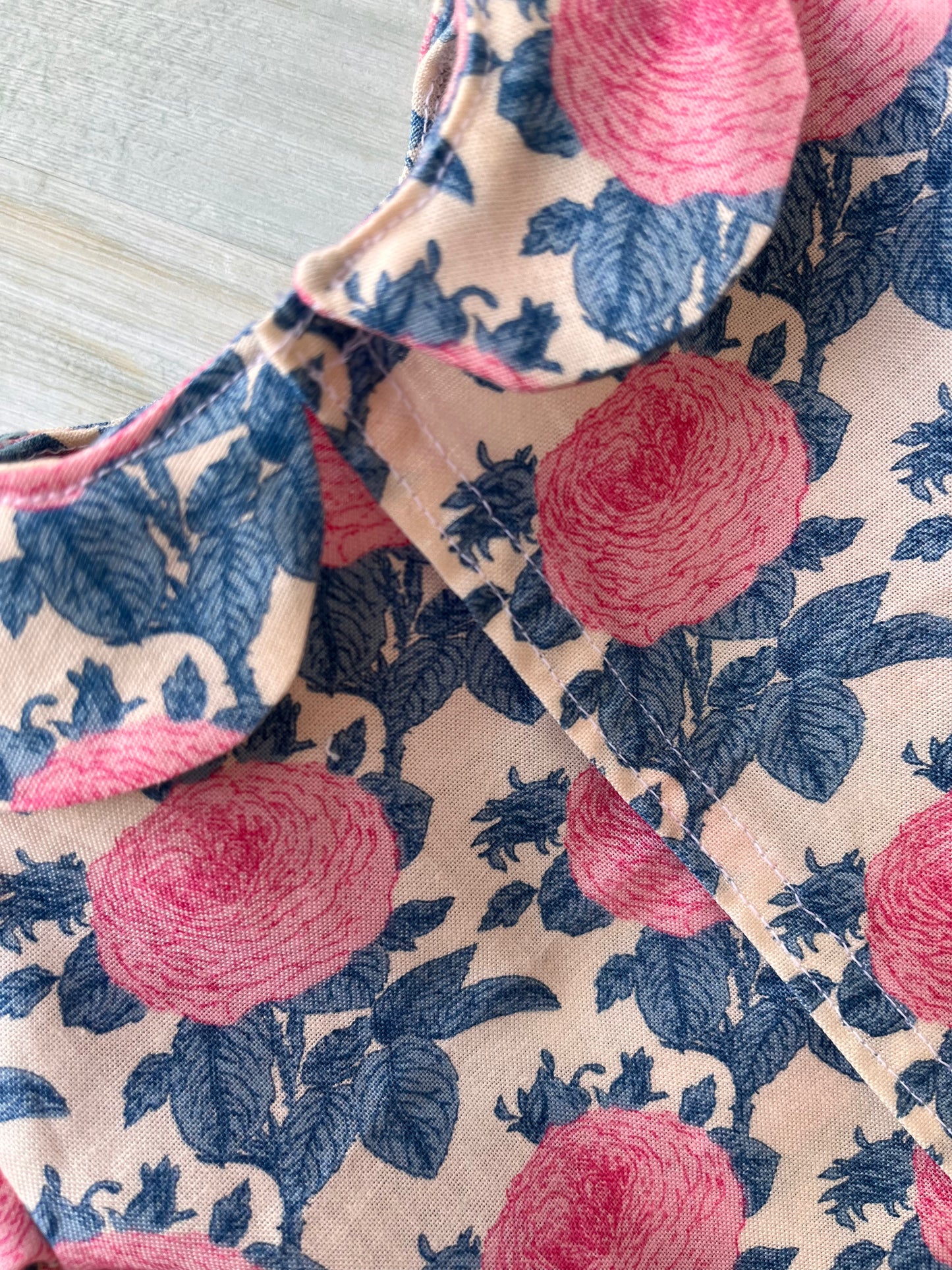 Dolls Blouse, Pinafore, and Skirt Set
