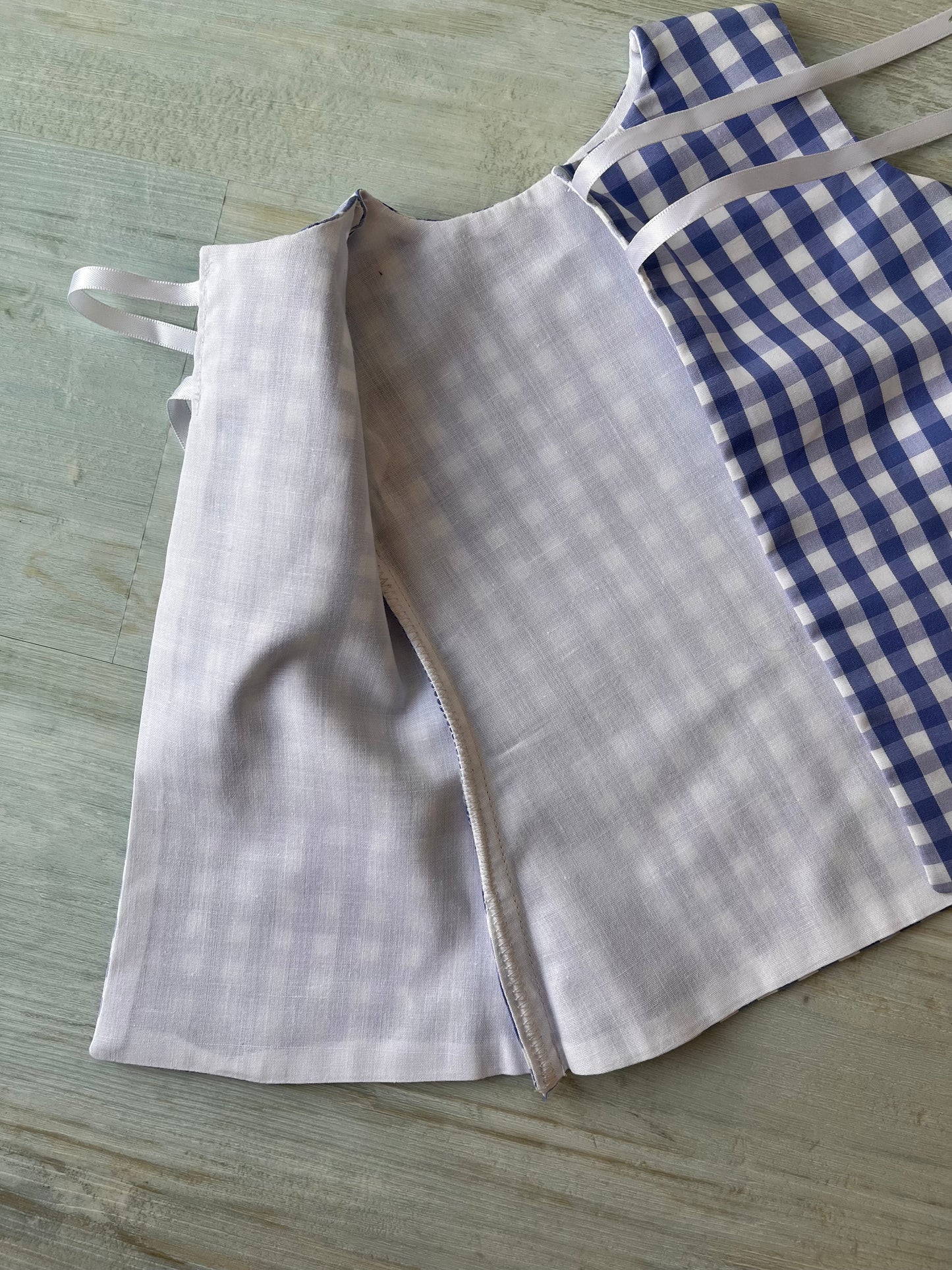 Dolls Blouse, Pinafore, and Skirt Set