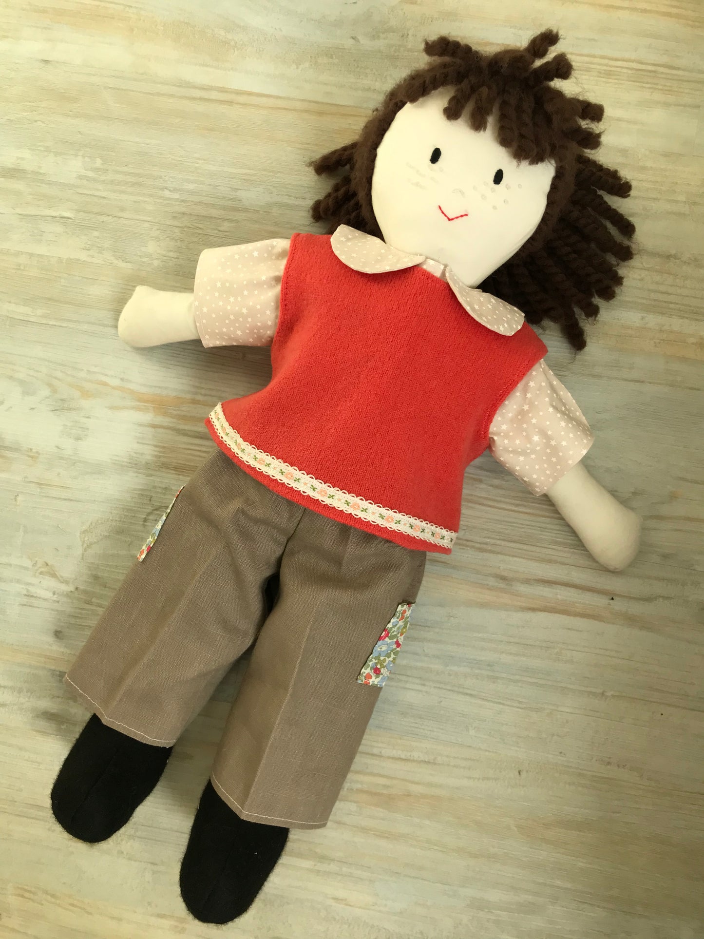Dolls Clothes, Sleeveless Pullover
