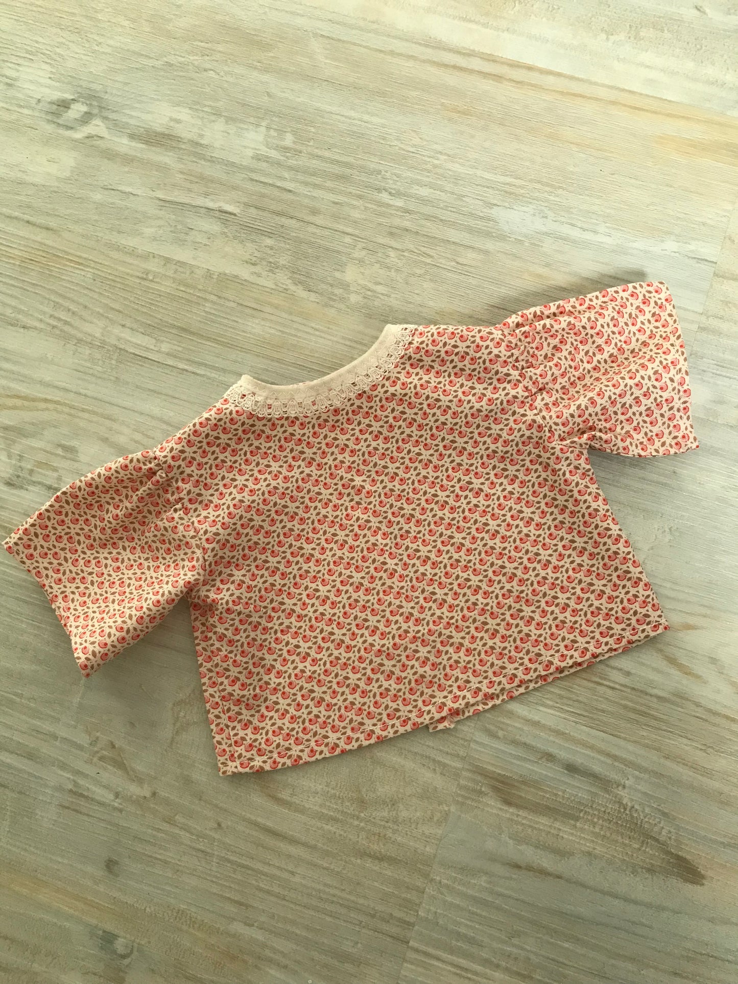 Dolls Clothes Skirt and Blouse Set