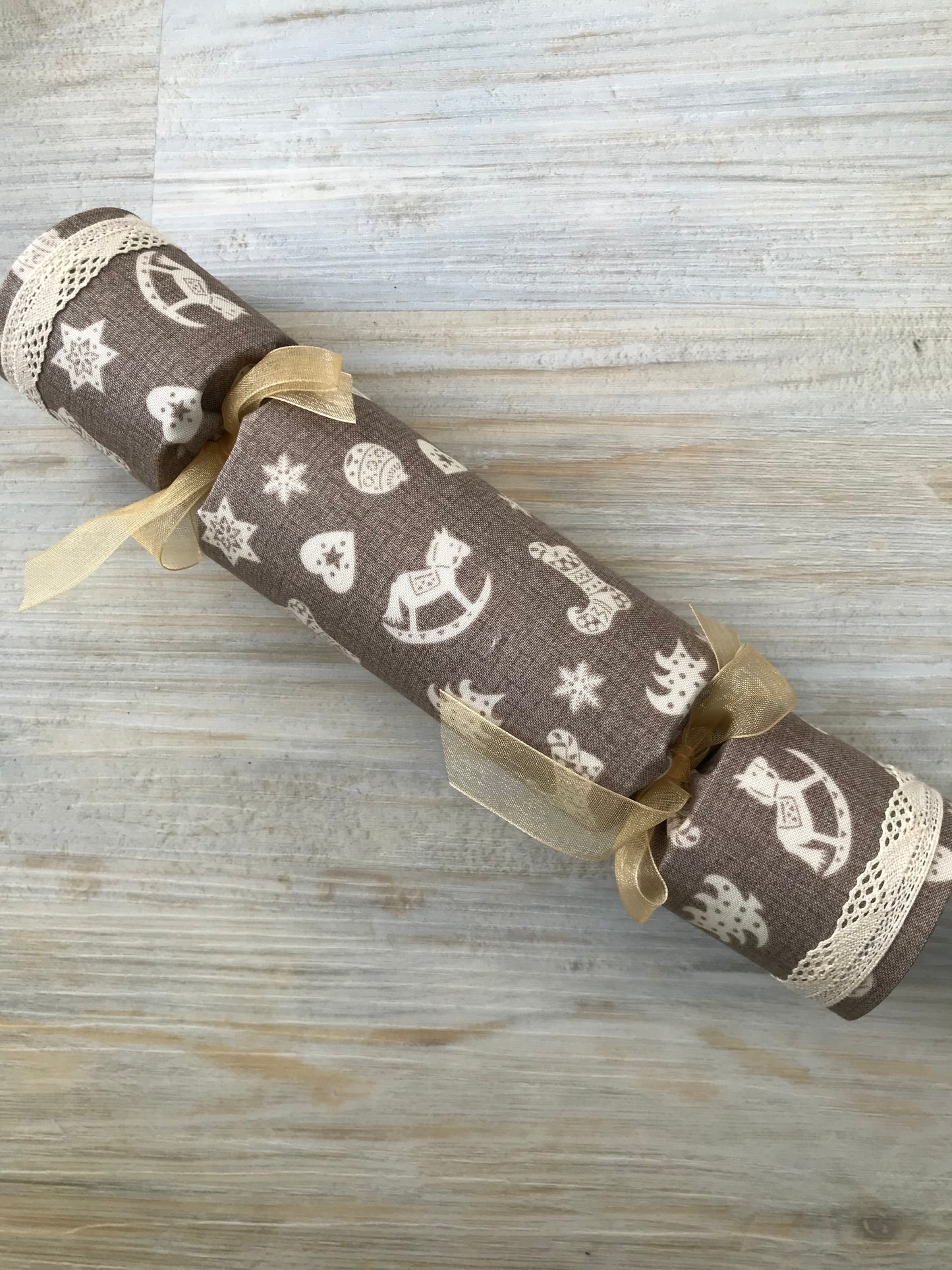 Fabric Christmas Crackers