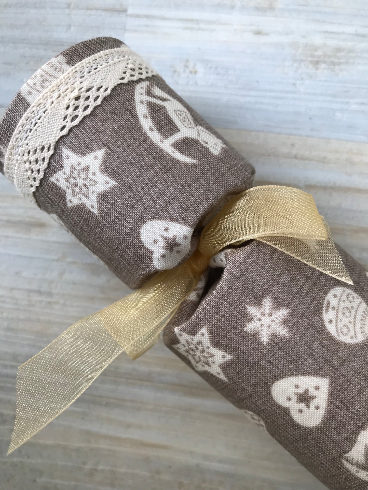 Fabric Christmas Crackers
