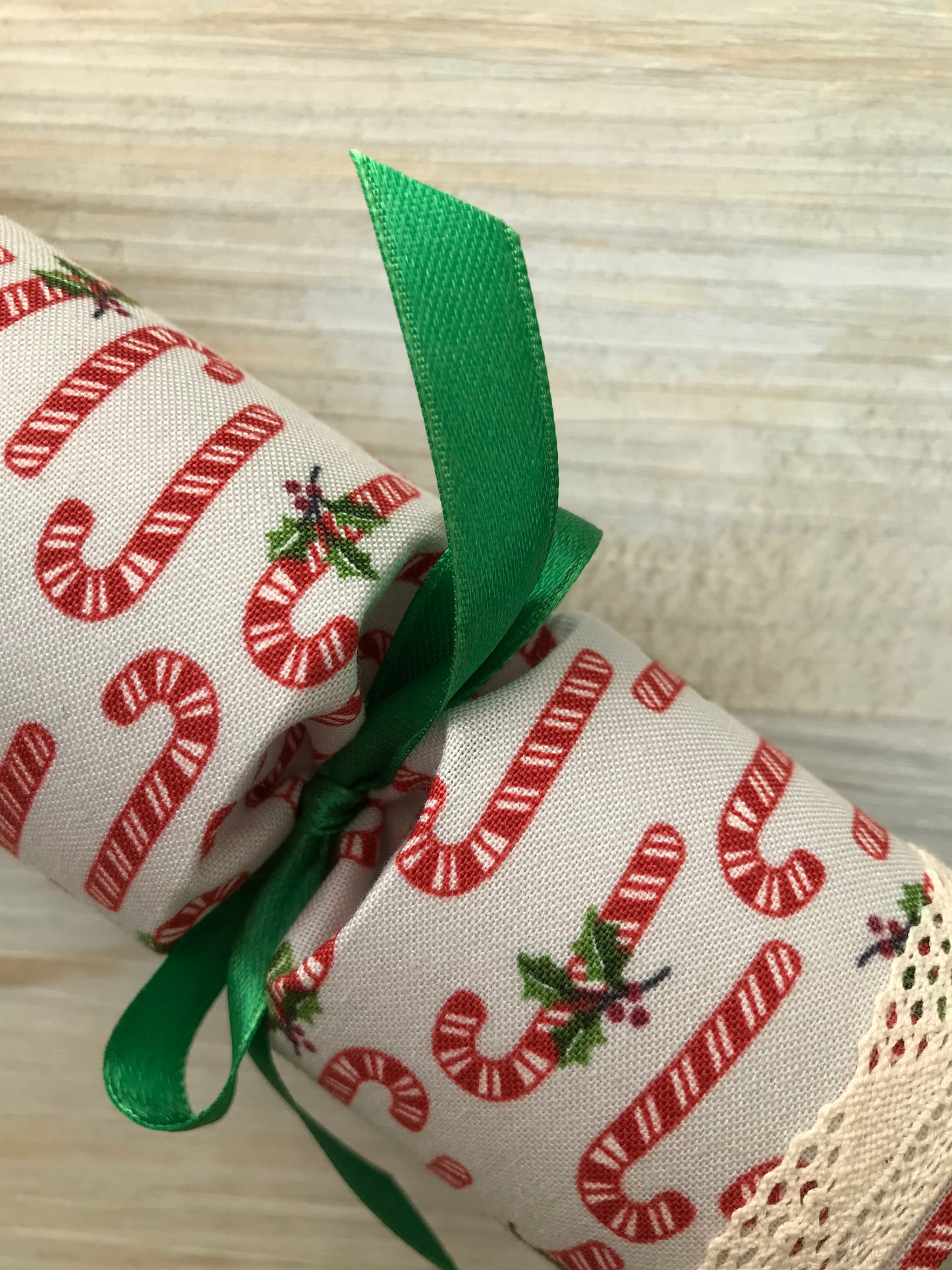 Fabric Christmas Crackers