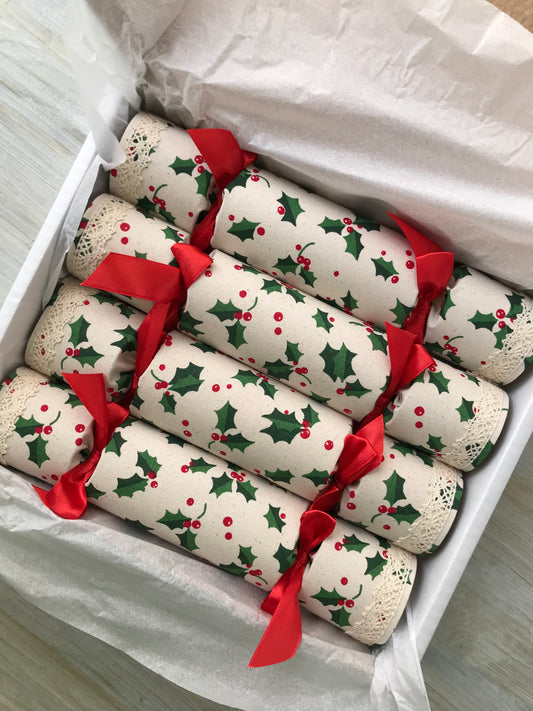 Fabric Christmas Crackers
