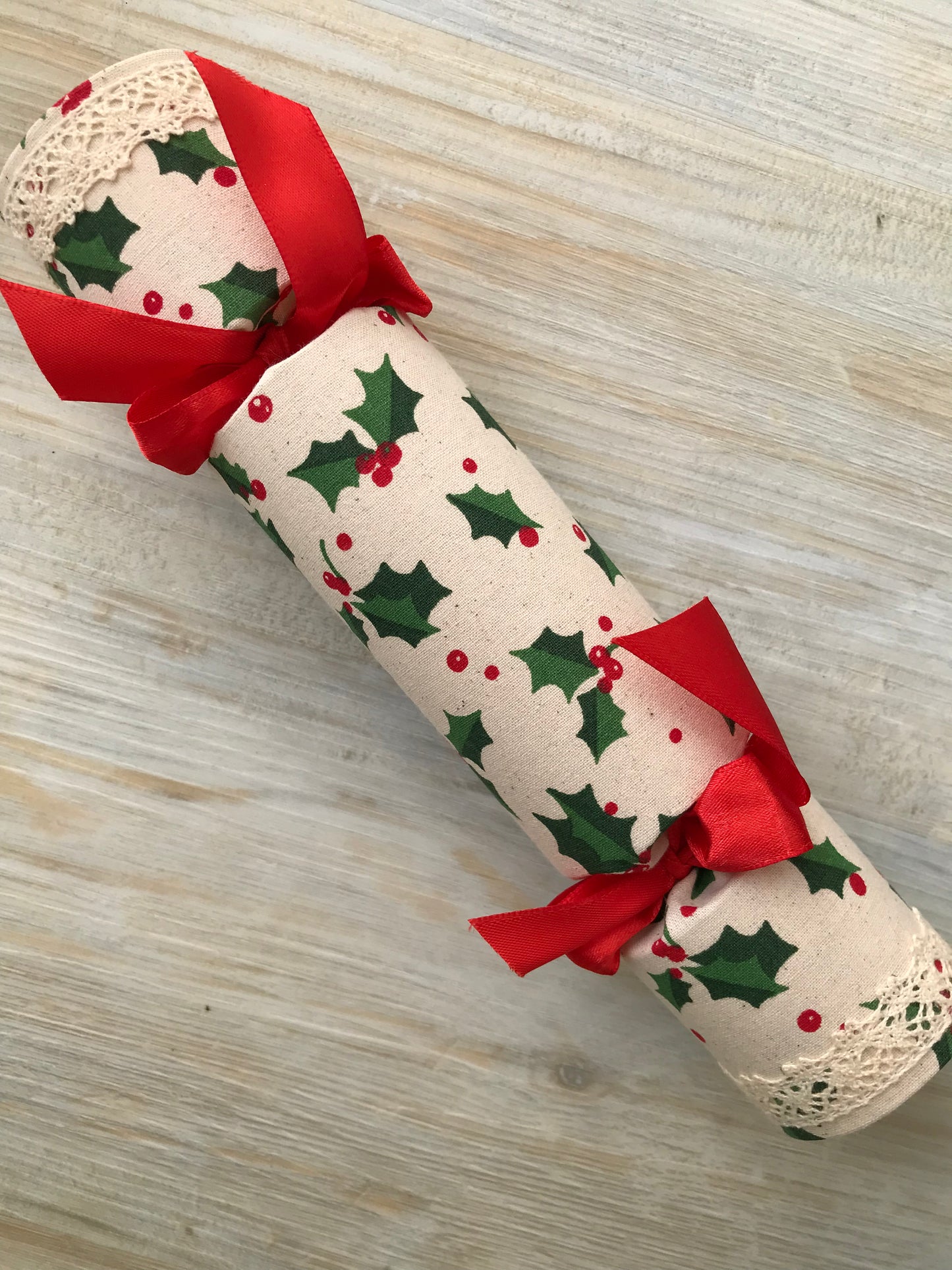 Fabric Christmas Crackers