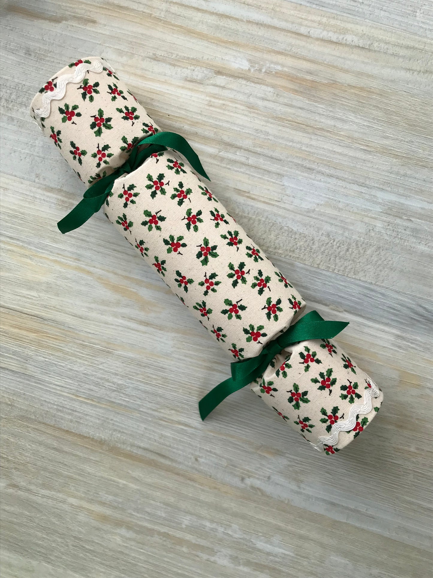 Fabric Christmas Crackers