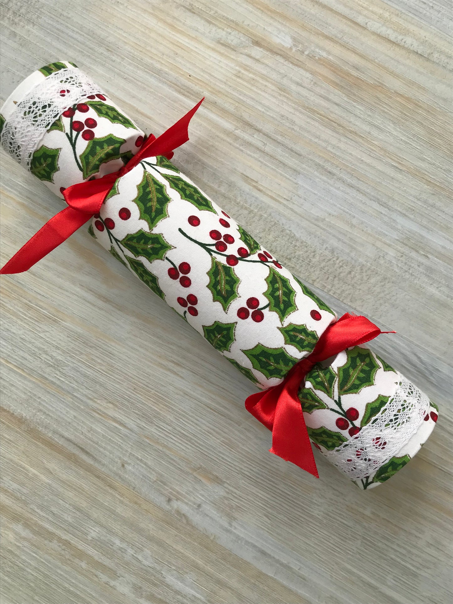 Fabric Christmas Crackers