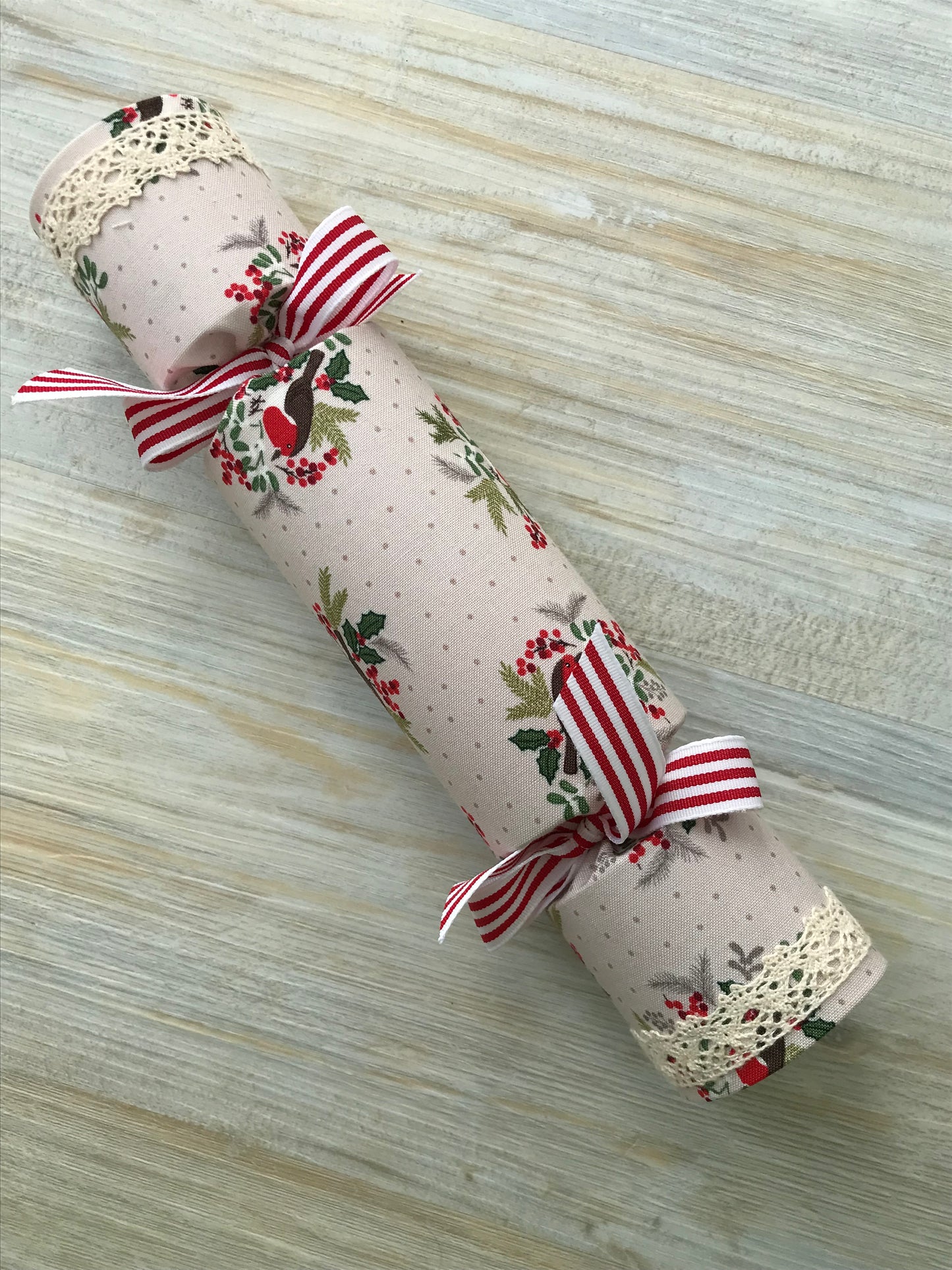 Fabric Christmas Crackers