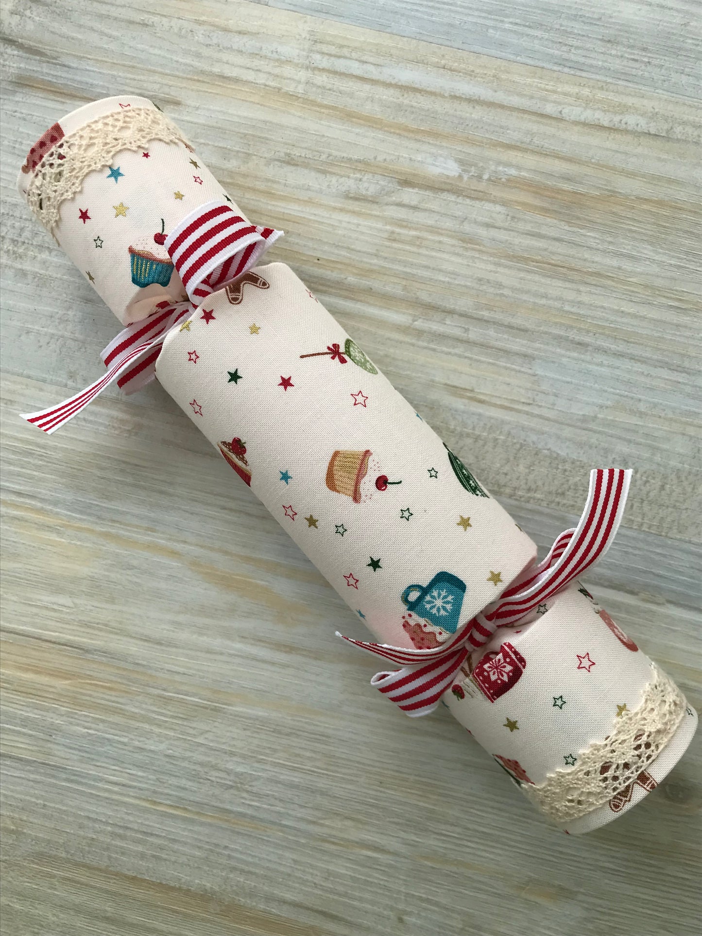 Fabric Christmas Crackers