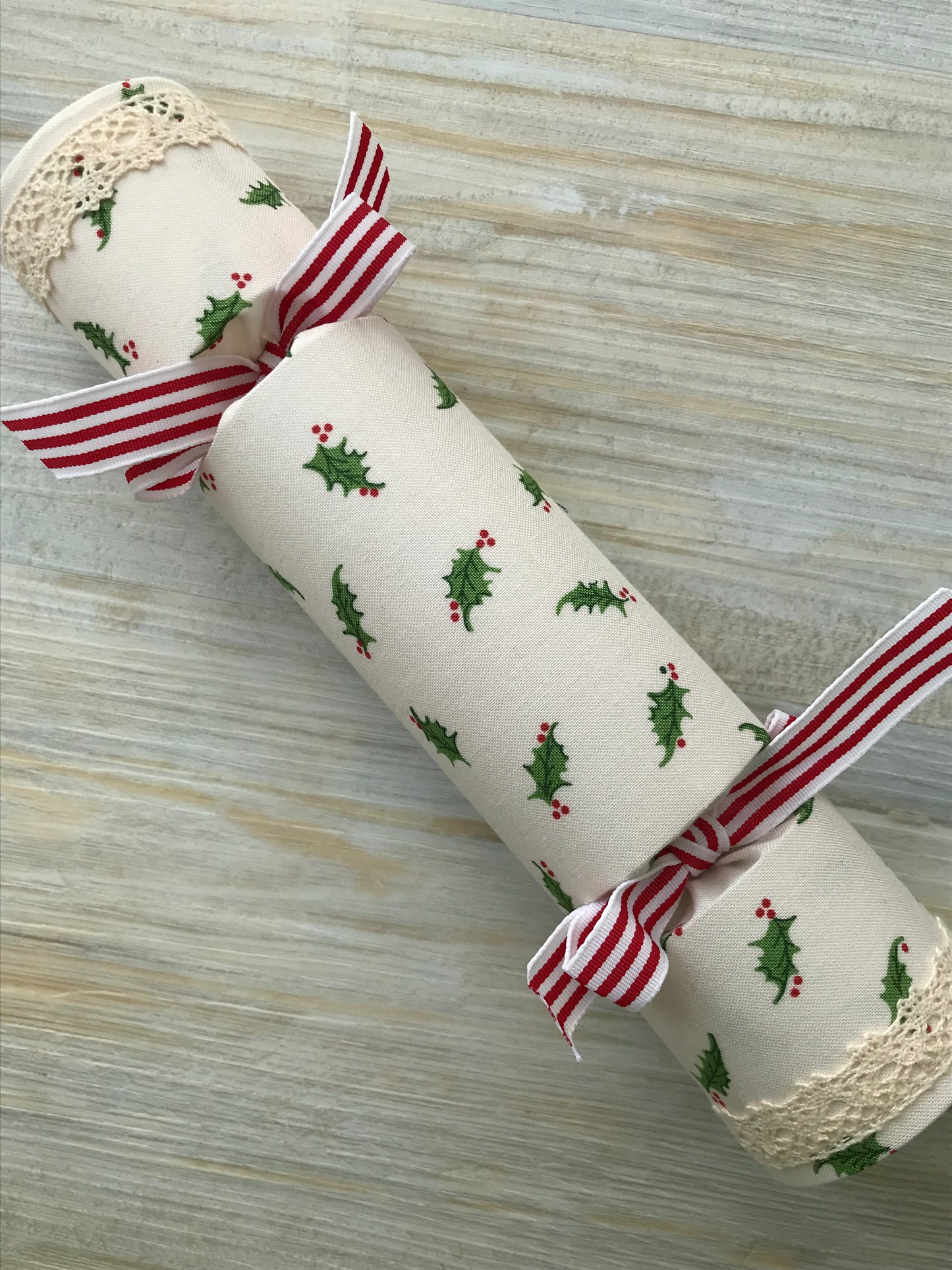 Fabric Christmas Crackers