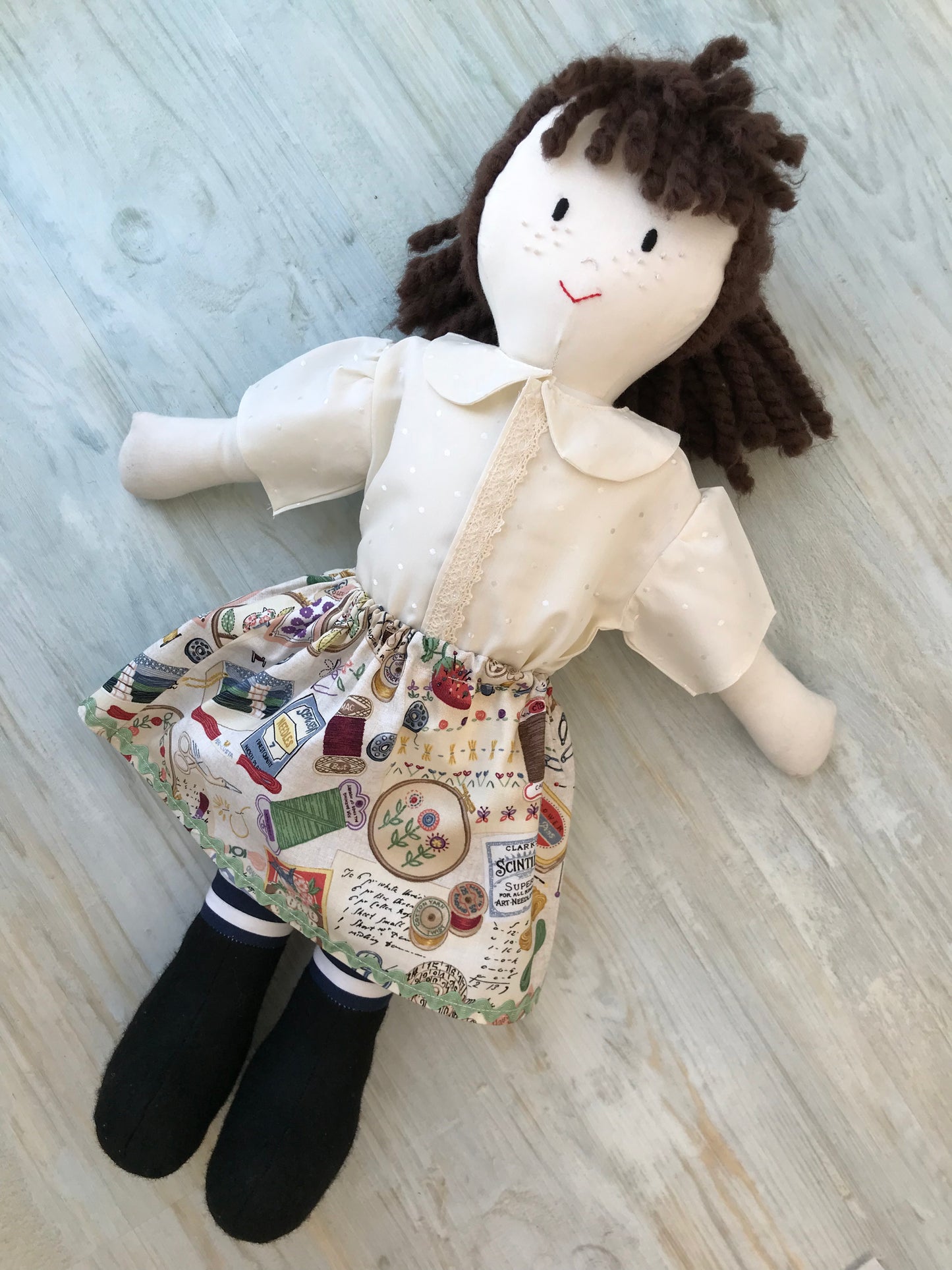 Dolls Skirt and Blouse Set
