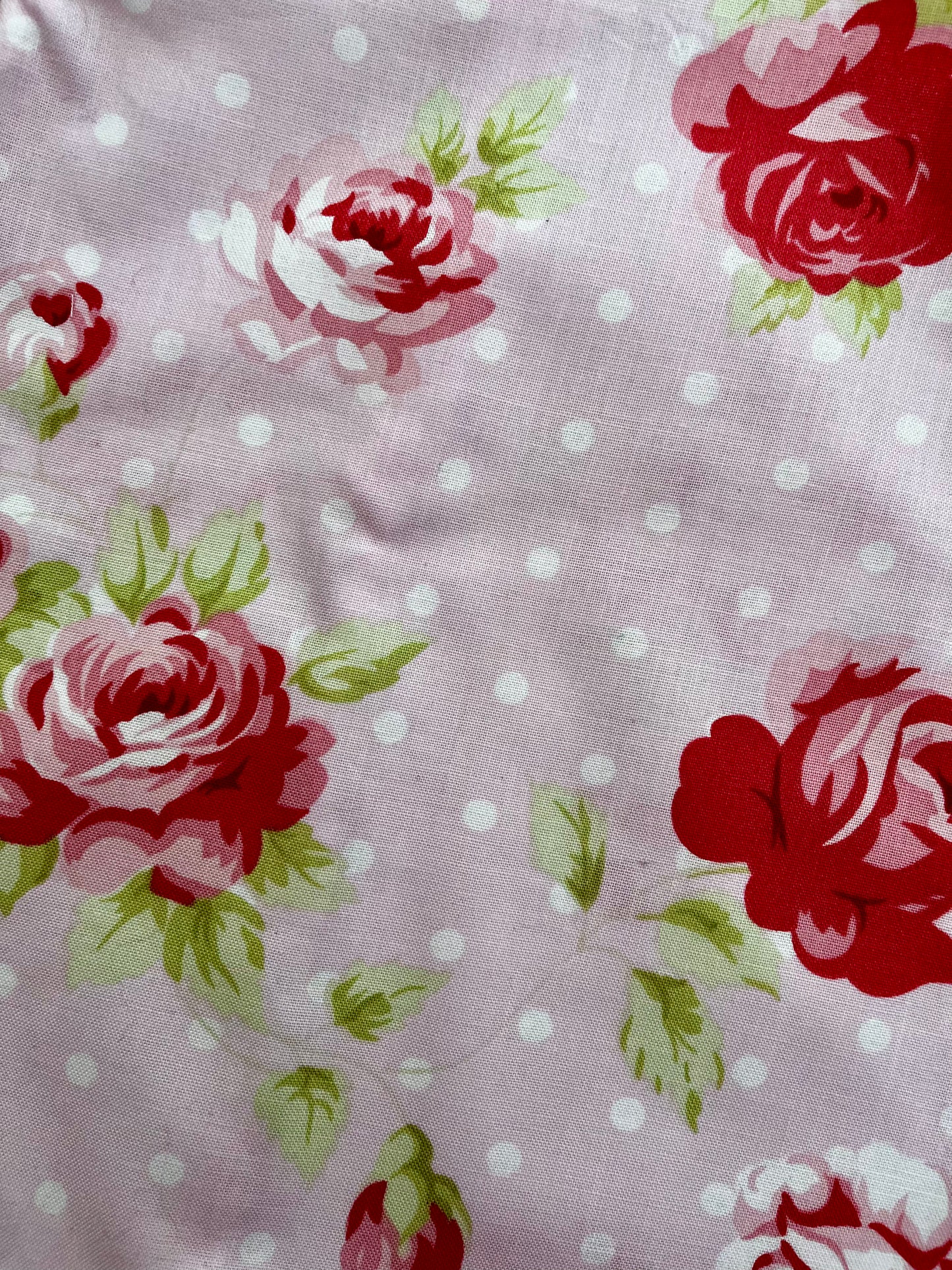 Dolls Rose-Print Cotton Dress