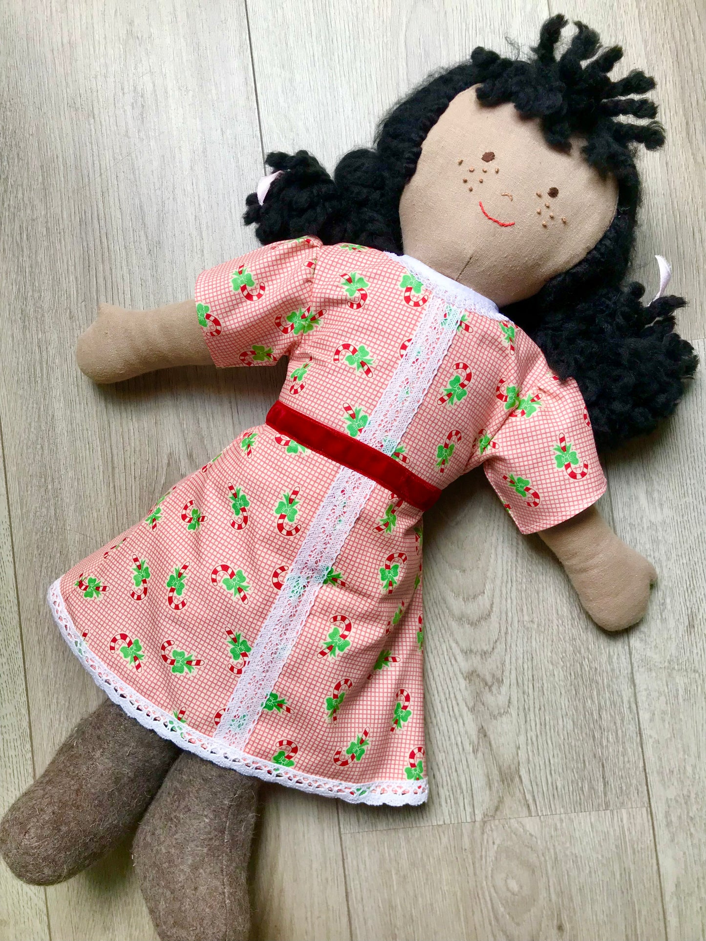 Doll Christmas Dress