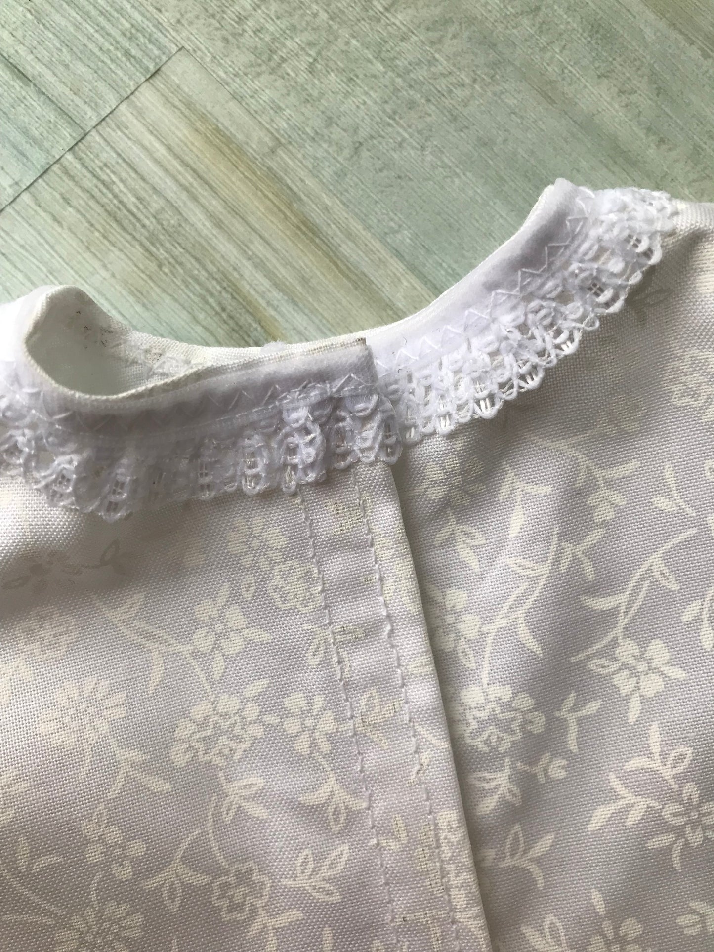 Dolls Pinafore and Blouse Set
