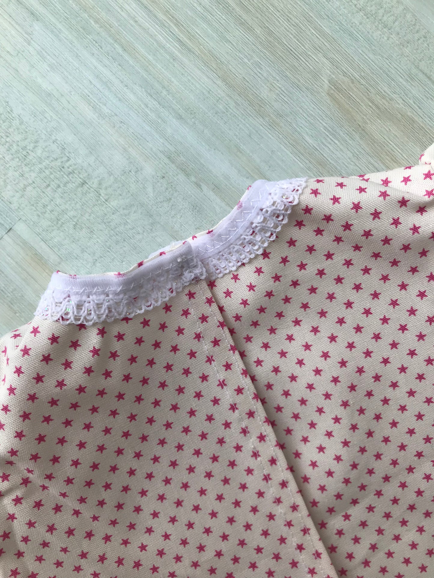 Dolls Blouse, Pinafore, and Skirt Set